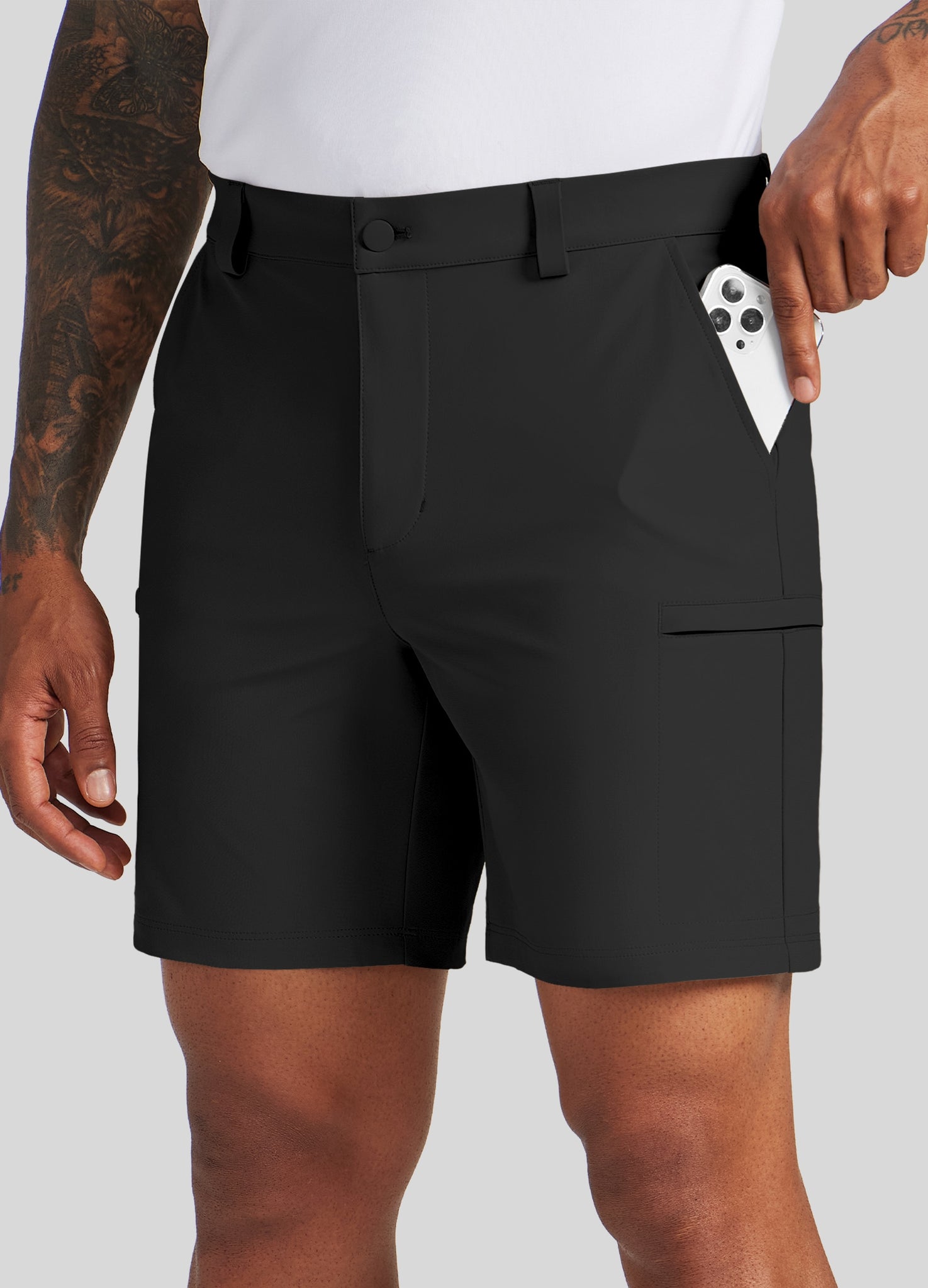 Men's Active Golf Shorts 7 Inseam