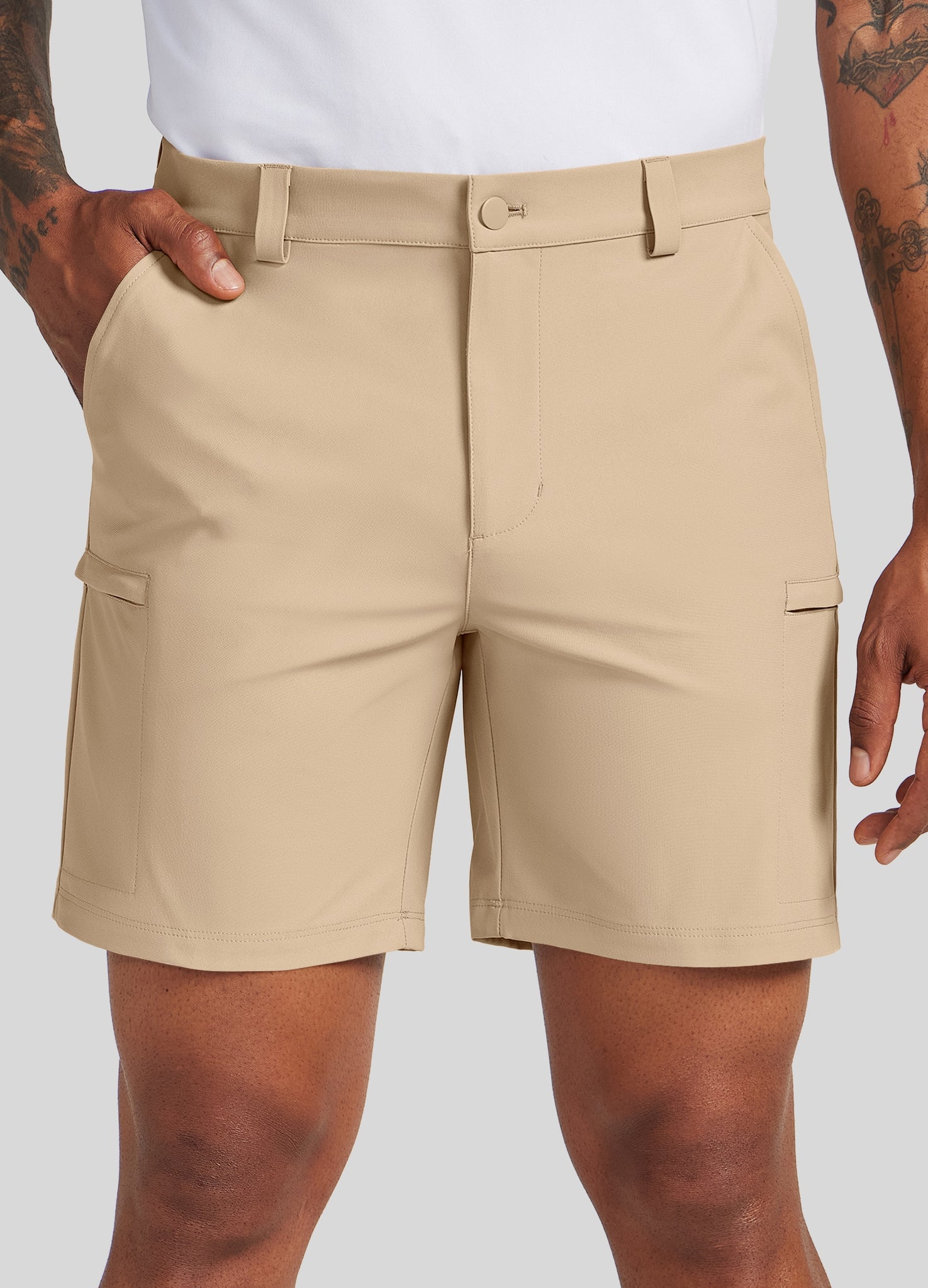 Men's Active Golf Shorts 7 Inseam