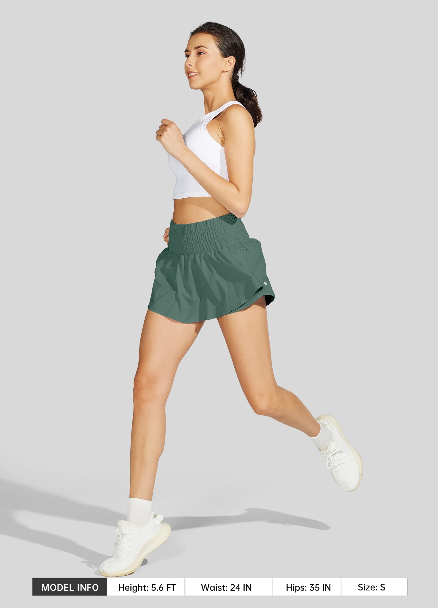 Women's Athletic High Waisted Skirt