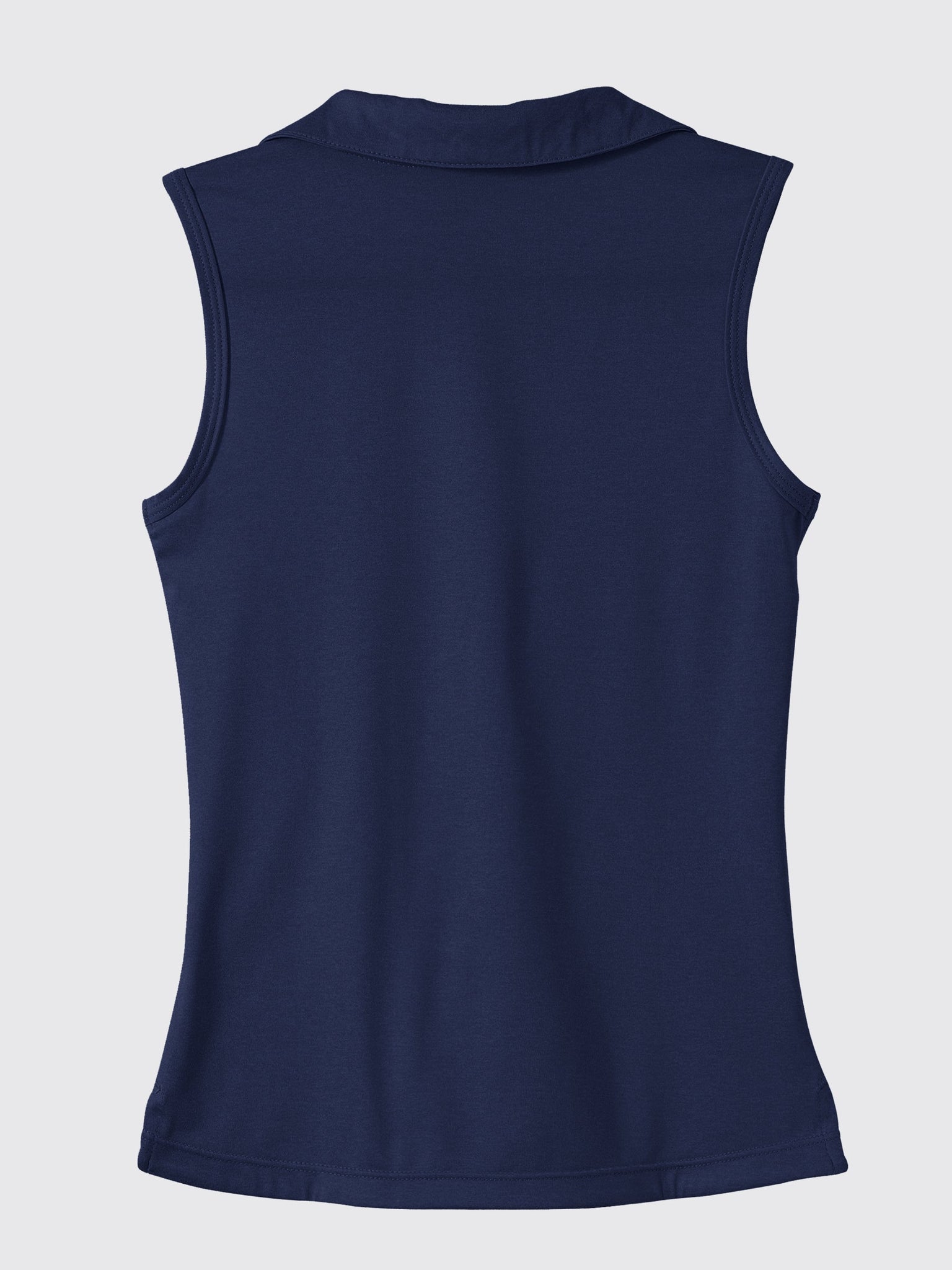 Willit Girls' Sleeveless Polo Shirts_Navy2