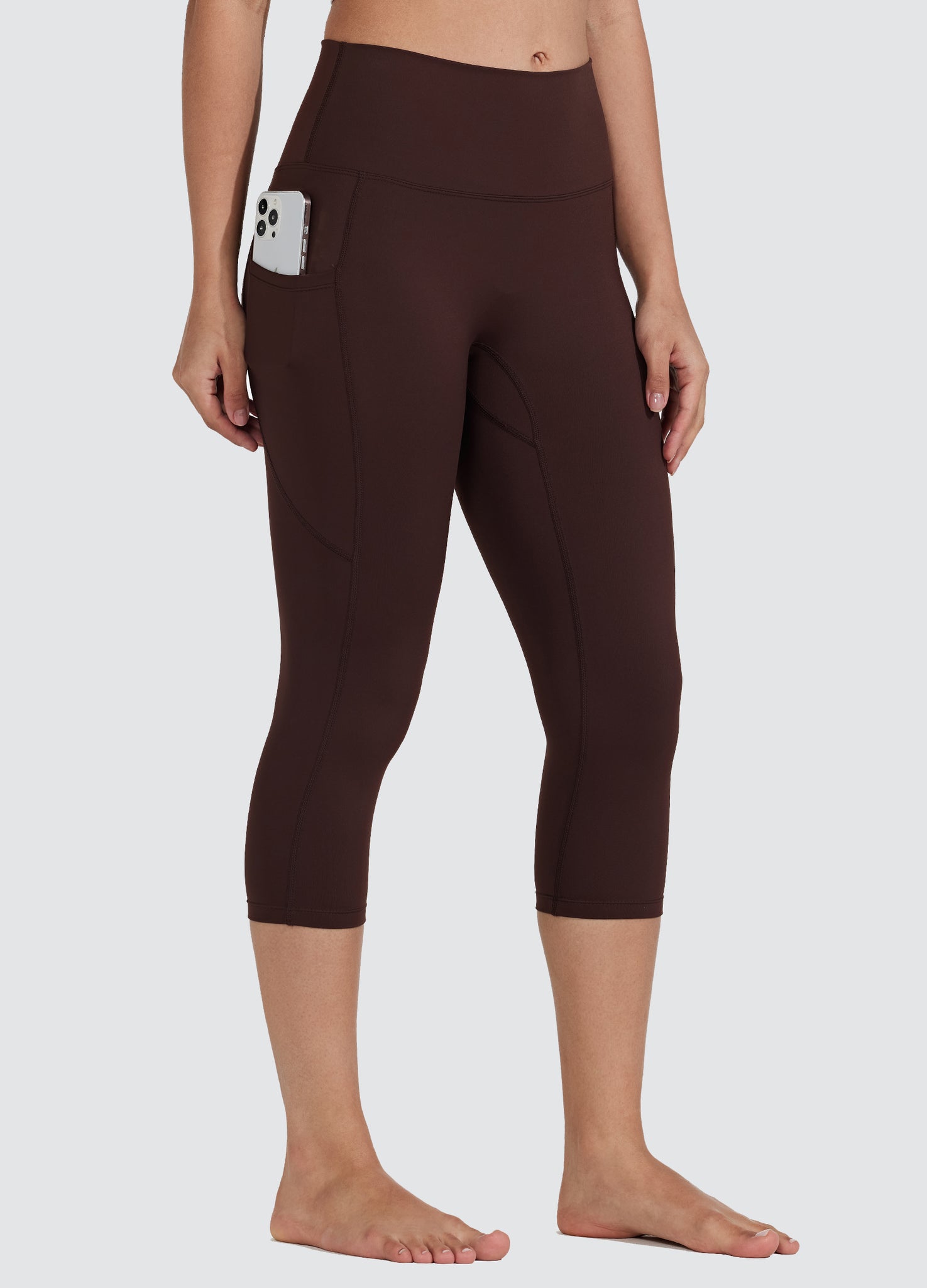 Women's Capri Leggings with Pockets