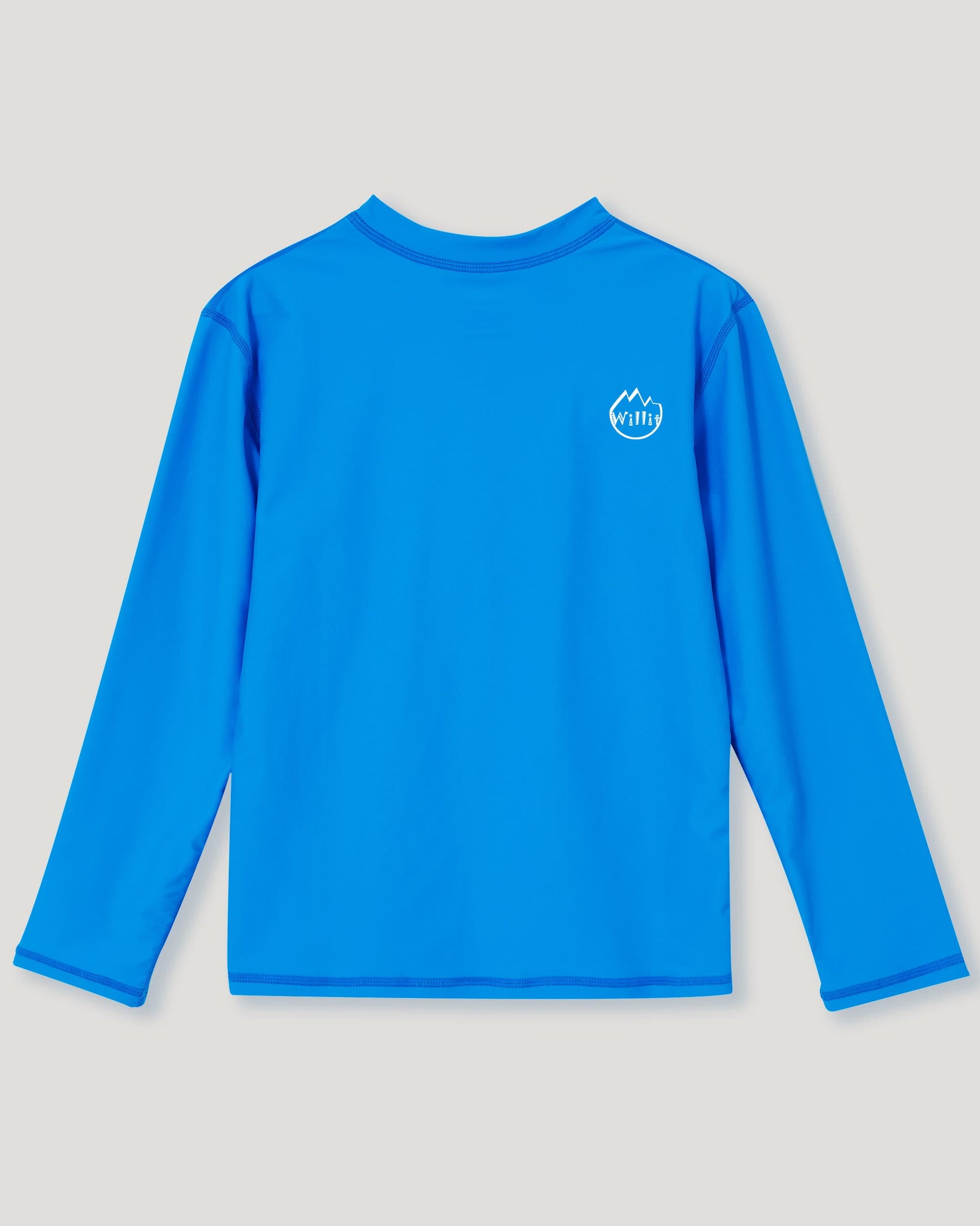 Boy's Sun Protection Long Sleeve Rashguard_BrilliantBlue2