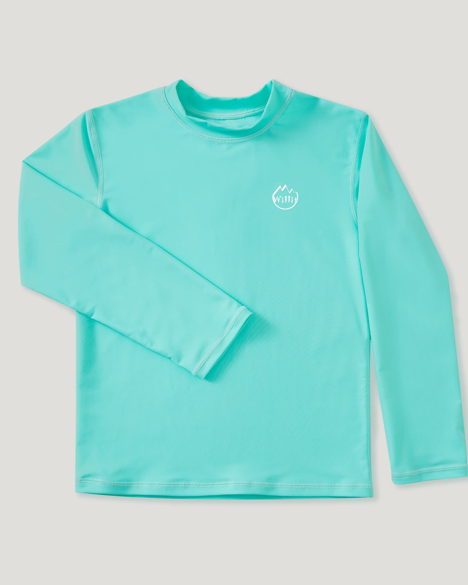 Boy's Sun Protection Long Sleeve Rashguard_Green1