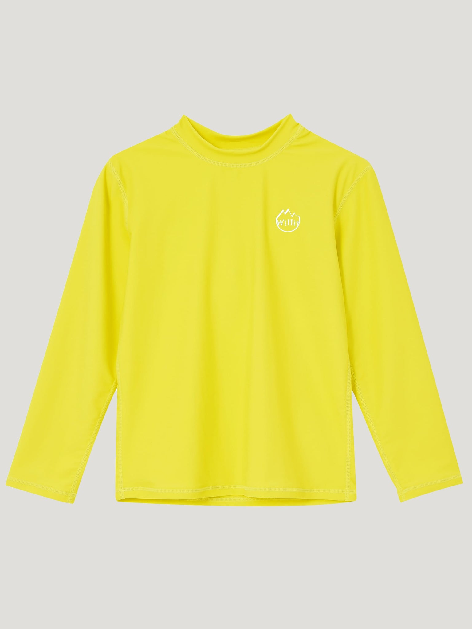 Boy's Sun Protection Long Sleeve Rashguard_Yellow2