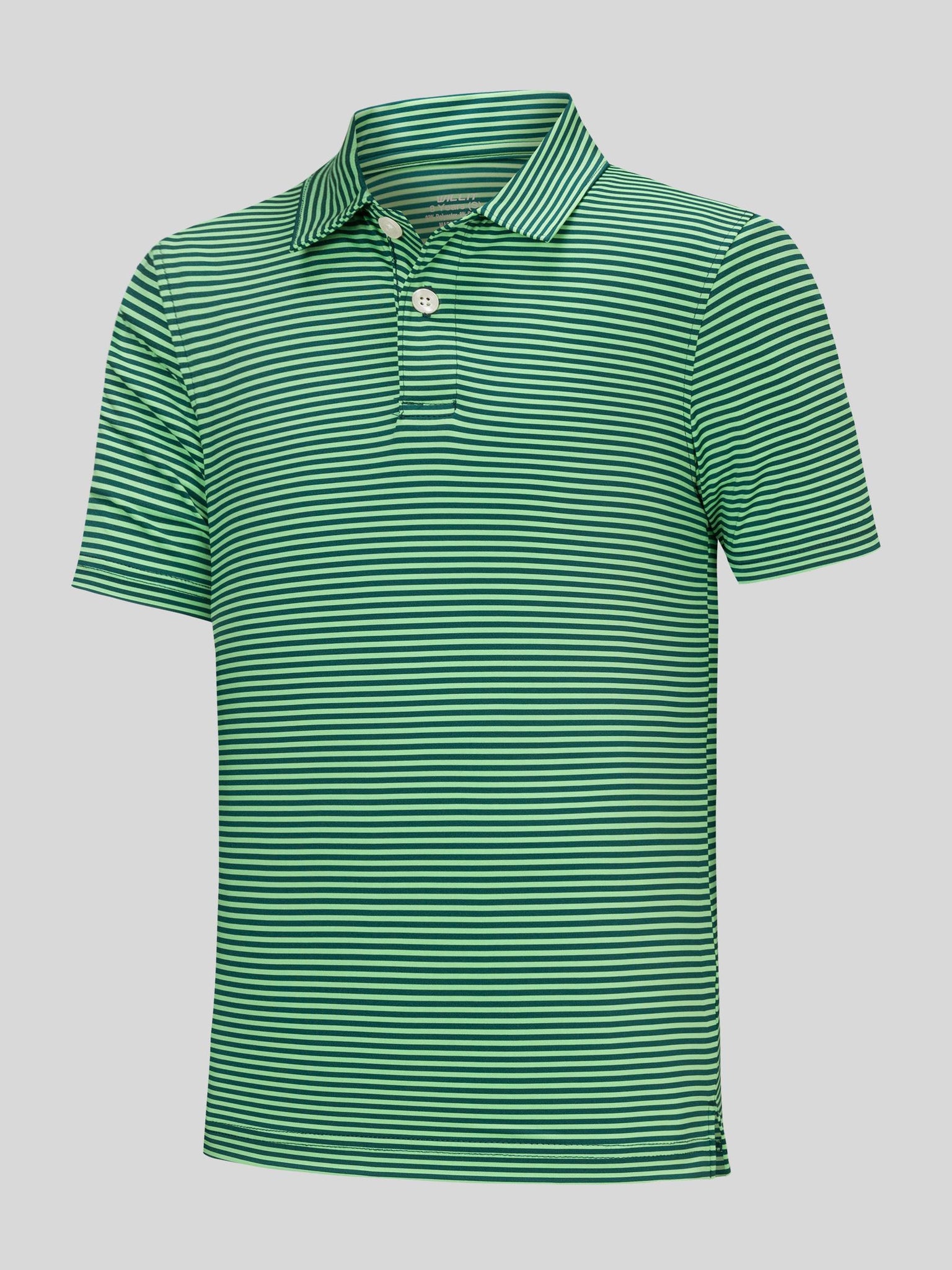 Boy's Striped Golf Polo Shirts