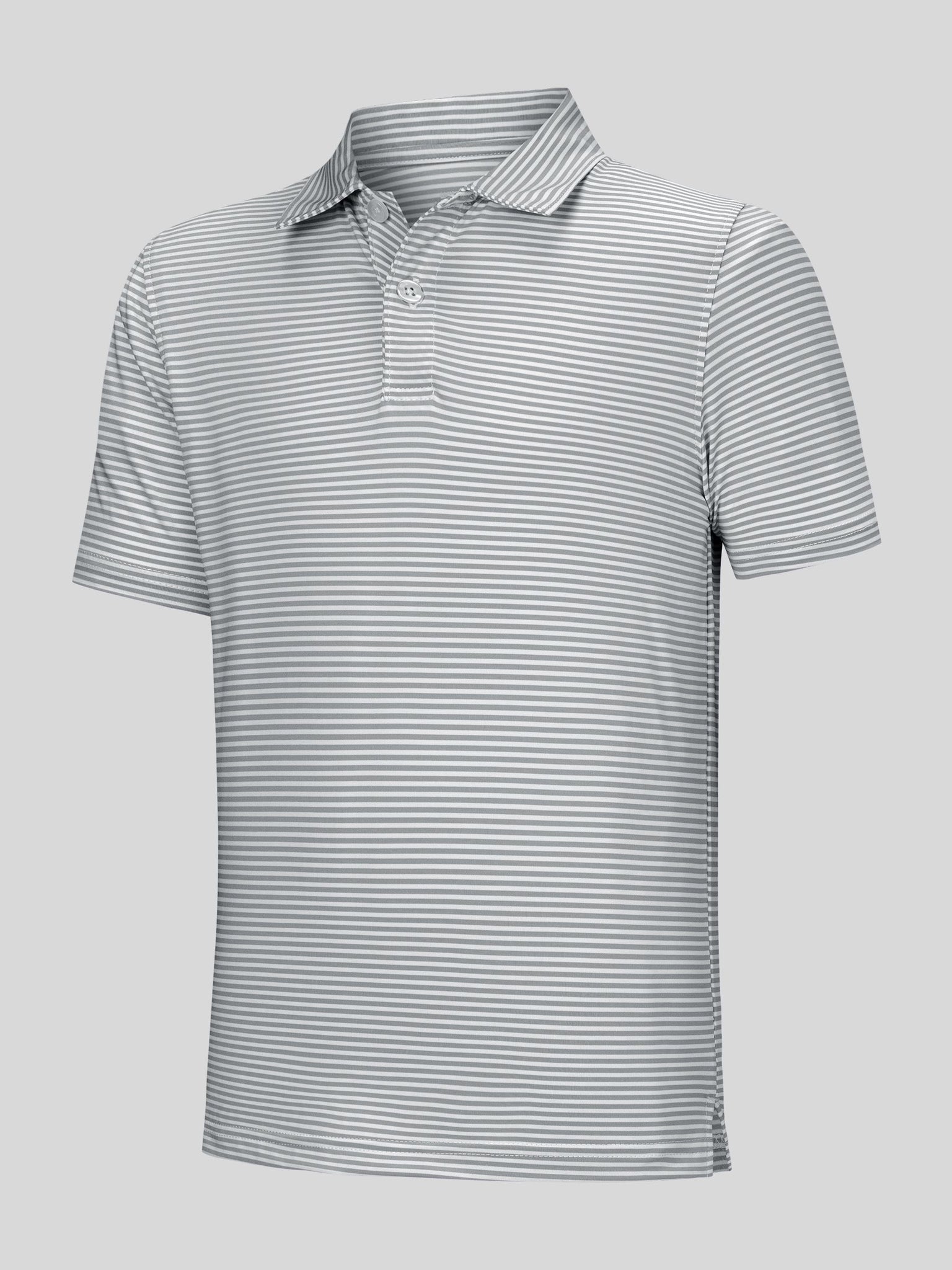 Boy's Striped Golf Polo Shirts