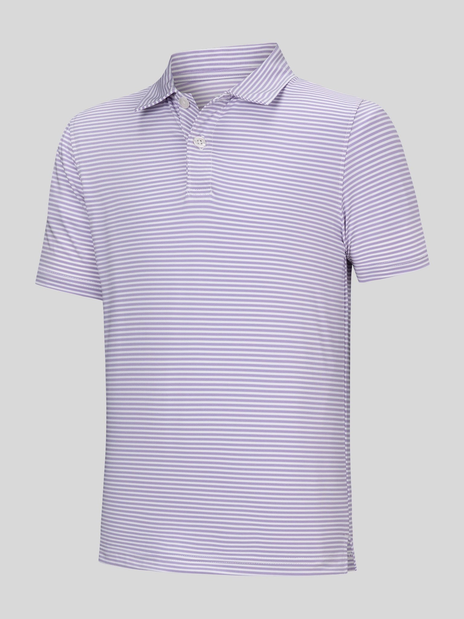 Boy's Striped Golf Polo Shirts