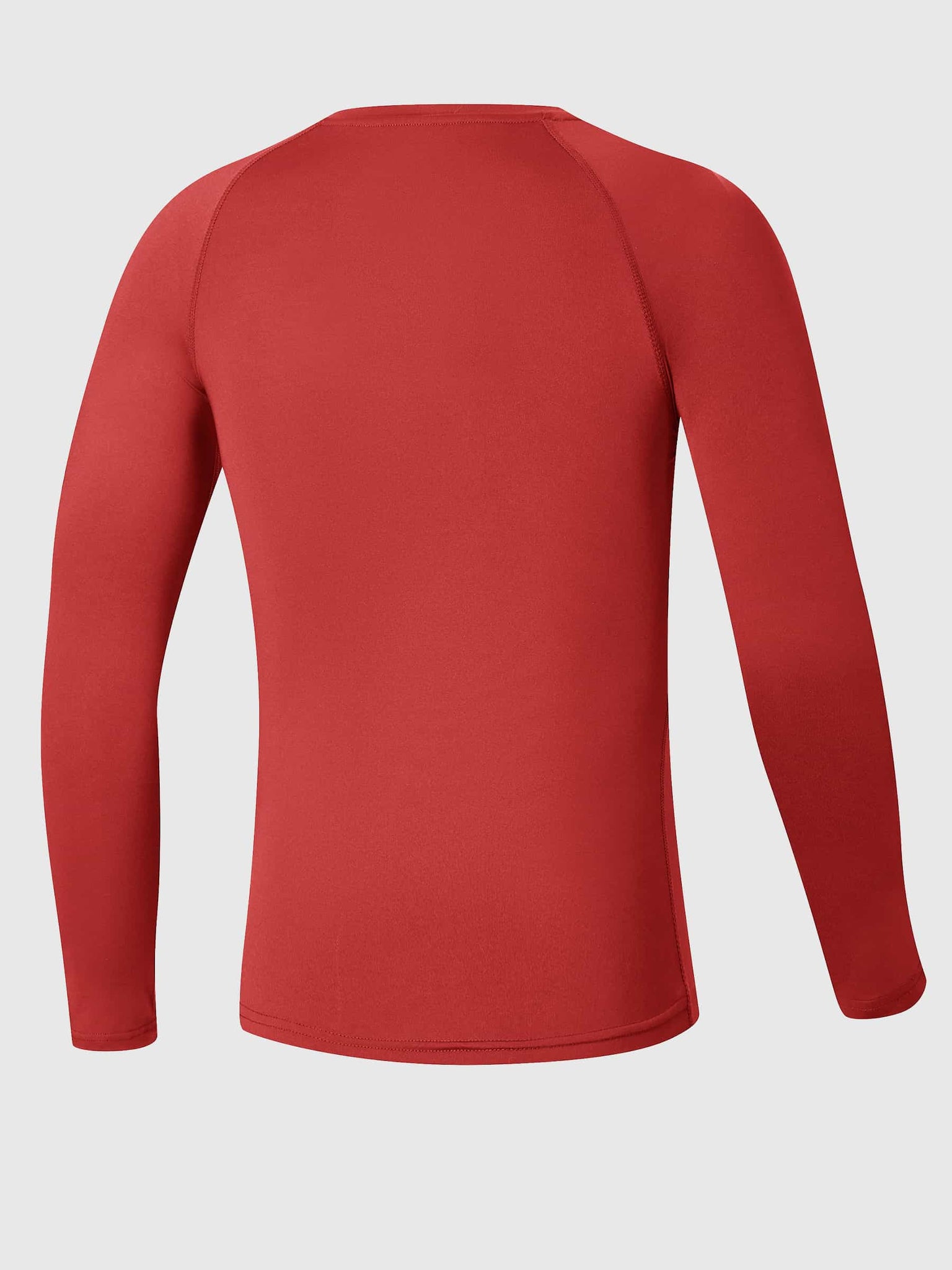 Boys Long-Sleeve Soccer Undershirt_Red_laydown3