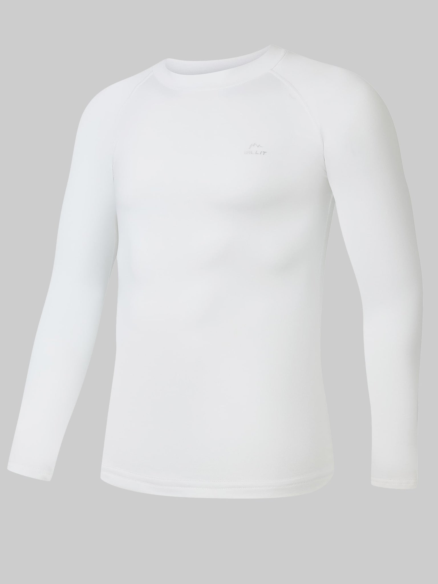 Boys Thermal Fleece Long-Sleeve Shirt_White2