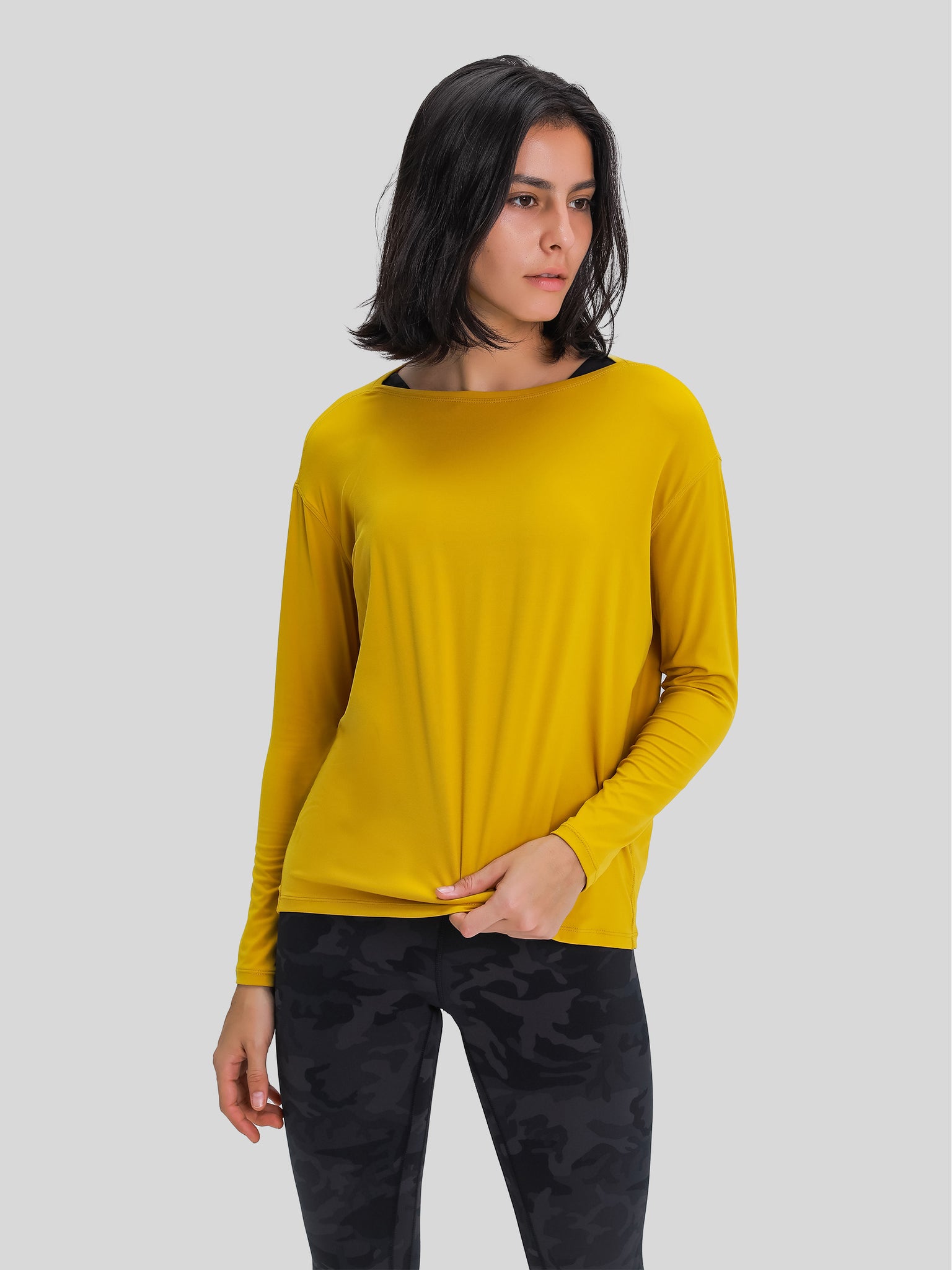 Women's Breathable Loose Long Sleeve Top