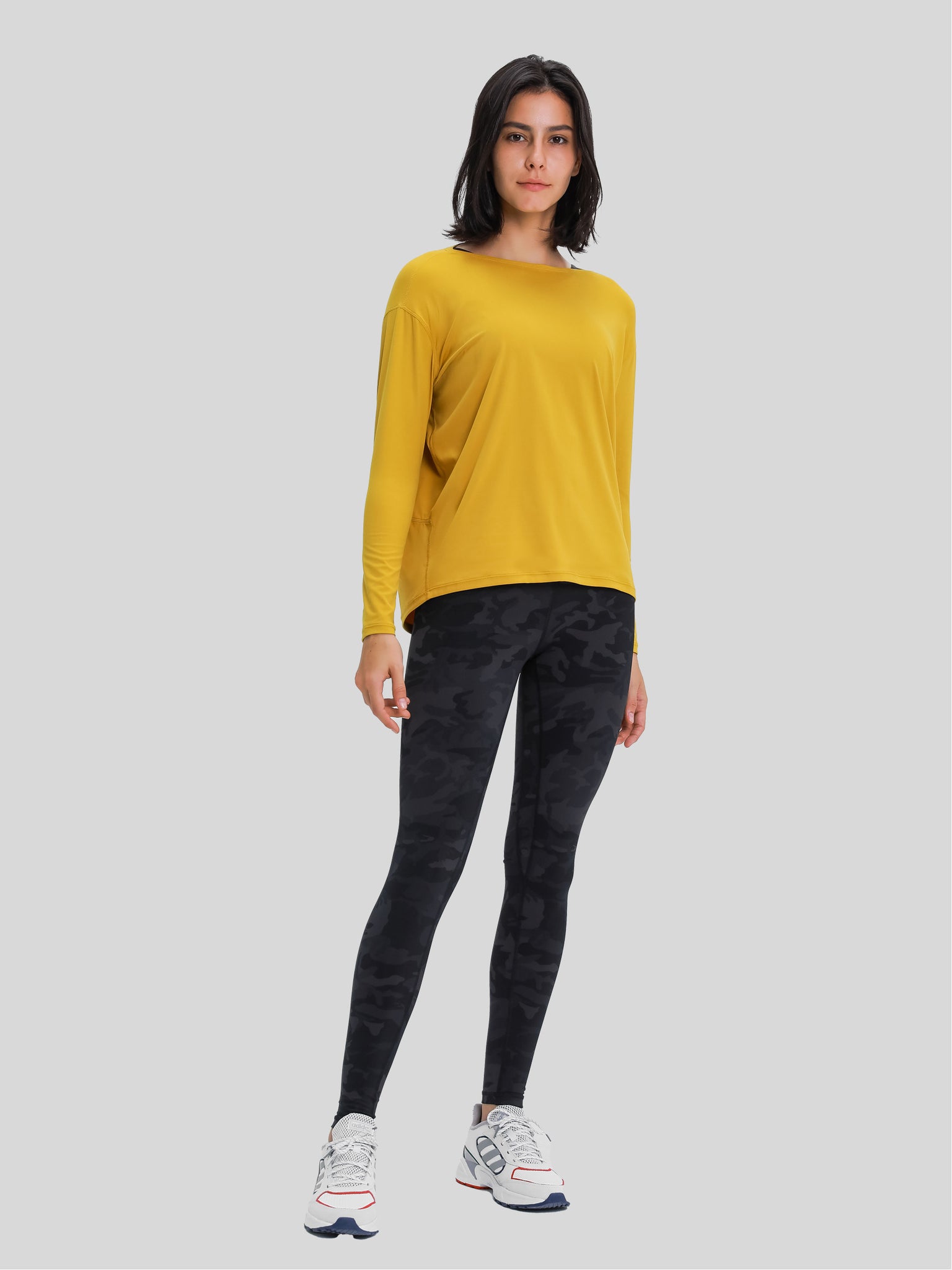 Women's Breathable Loose Long Sleeve Top