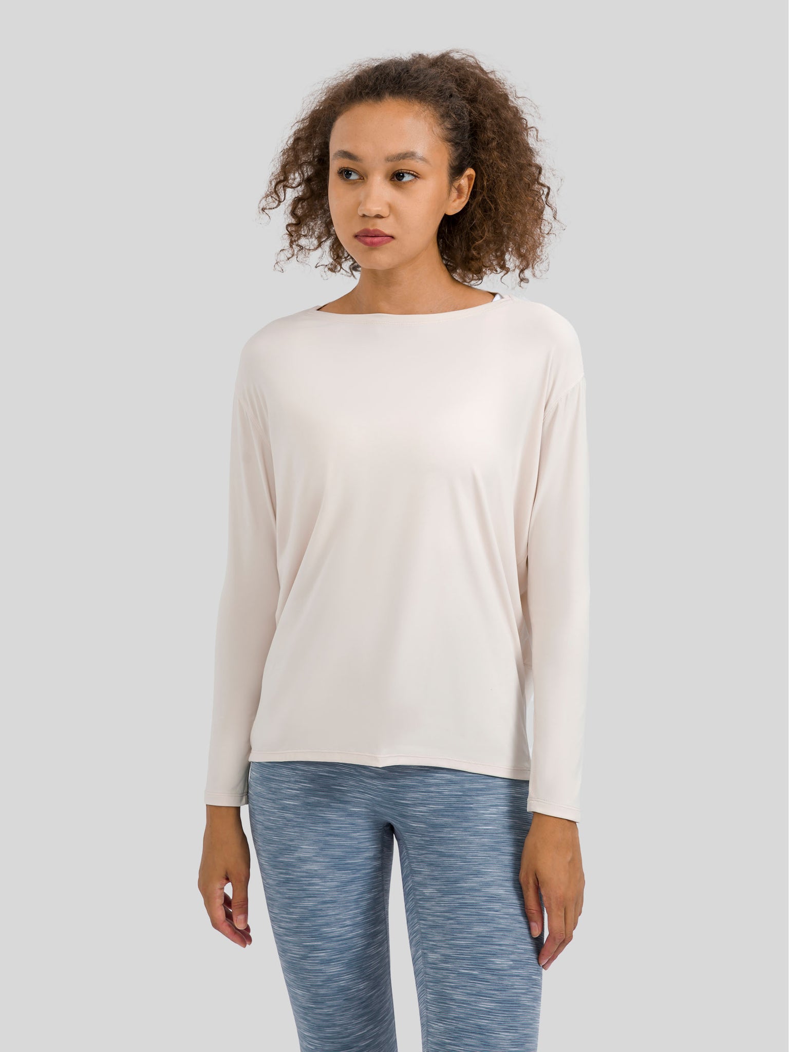 Women's Breathable Loose Long Sleeve Top