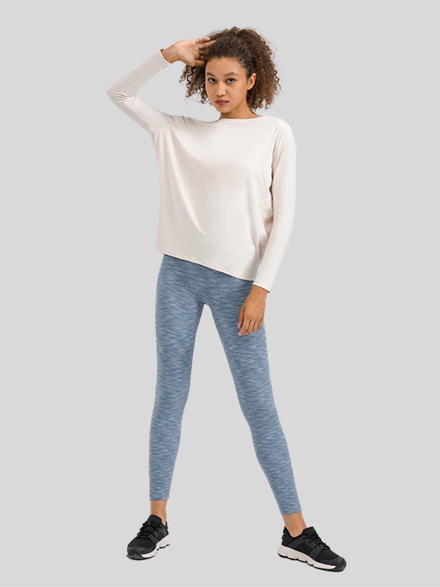 Women's Breathable Loose Long Sleeve Top