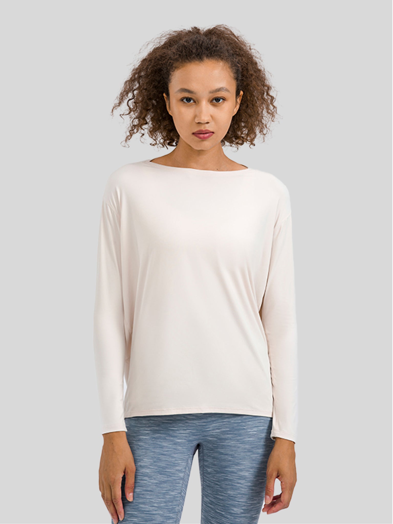 Women's Breathable Loose Long Sleeve Top