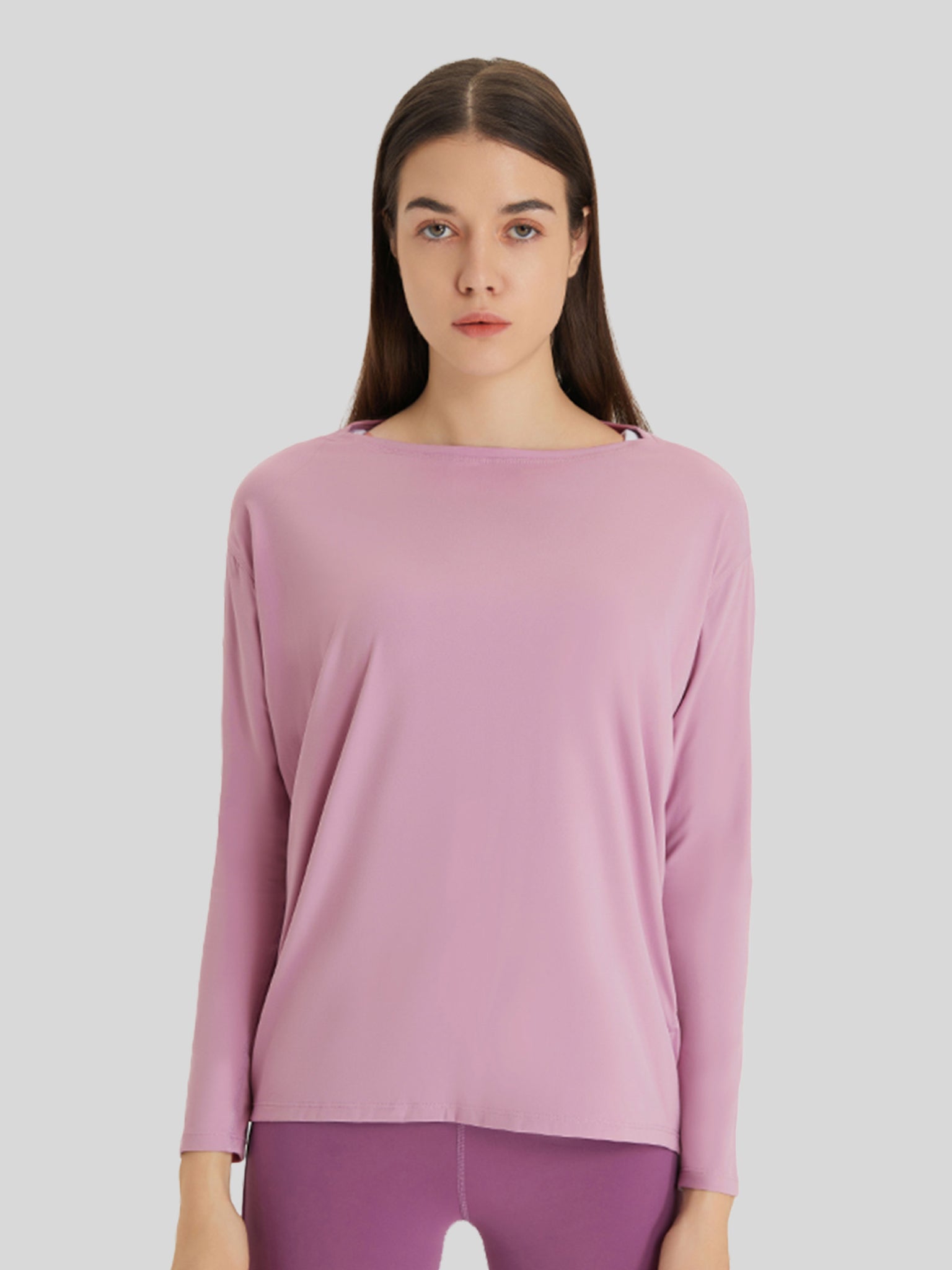 Women's Breathable Loose Long Sleeve Top