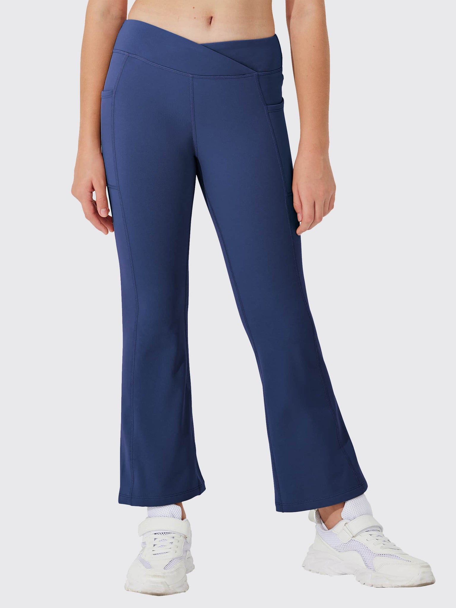 Laureate Fleece Lined Crossover Flared Pants