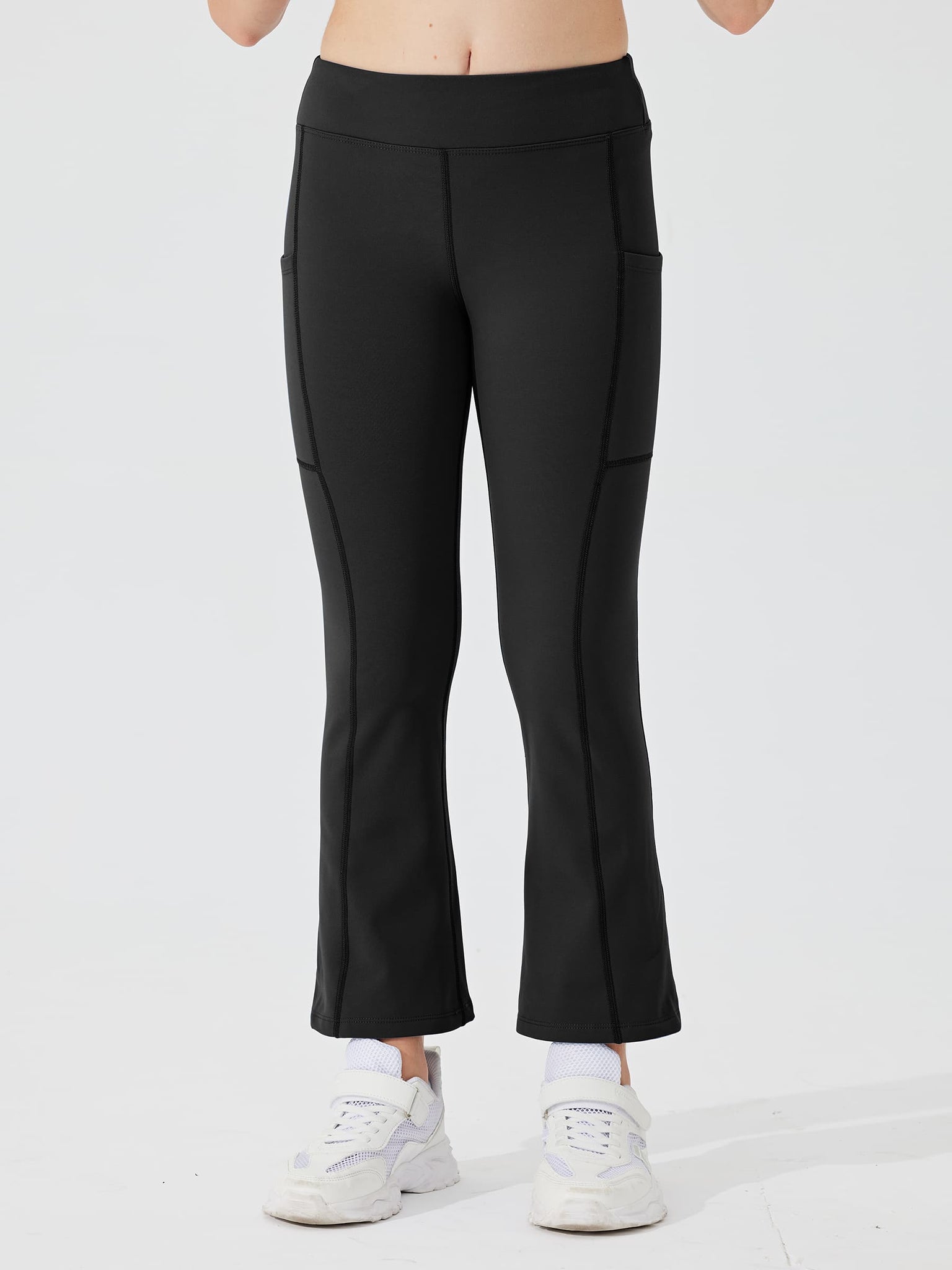 Girls' Thermal Mini-Flared Pants