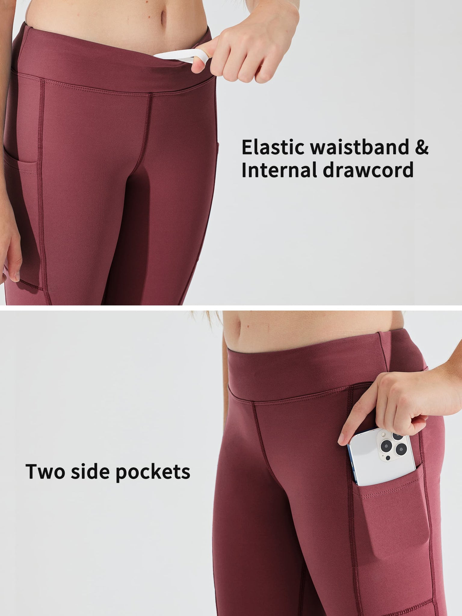 Girls' Thermal Mini-Flared Pants