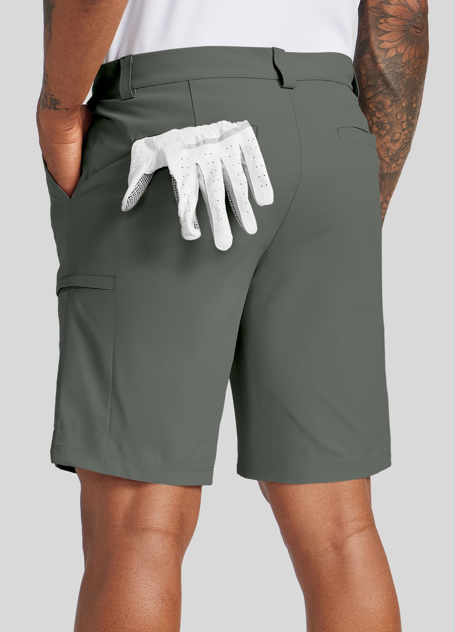 Men's Active Golf Shorts 9 Inseam