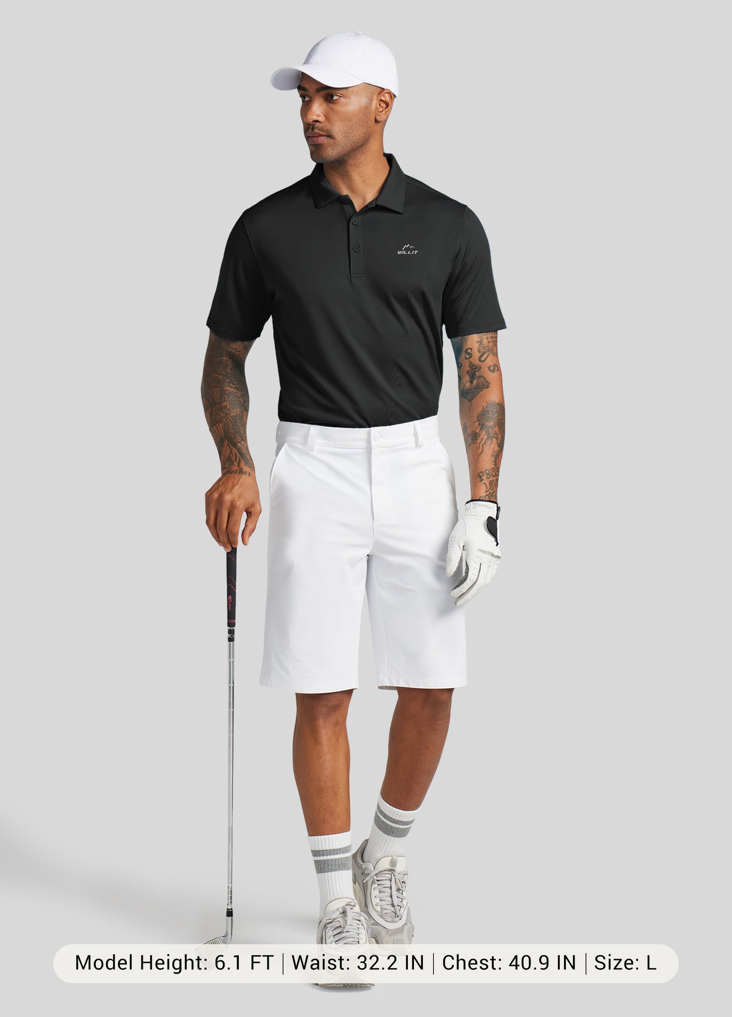 Men's Casual Golf Polo Shirt