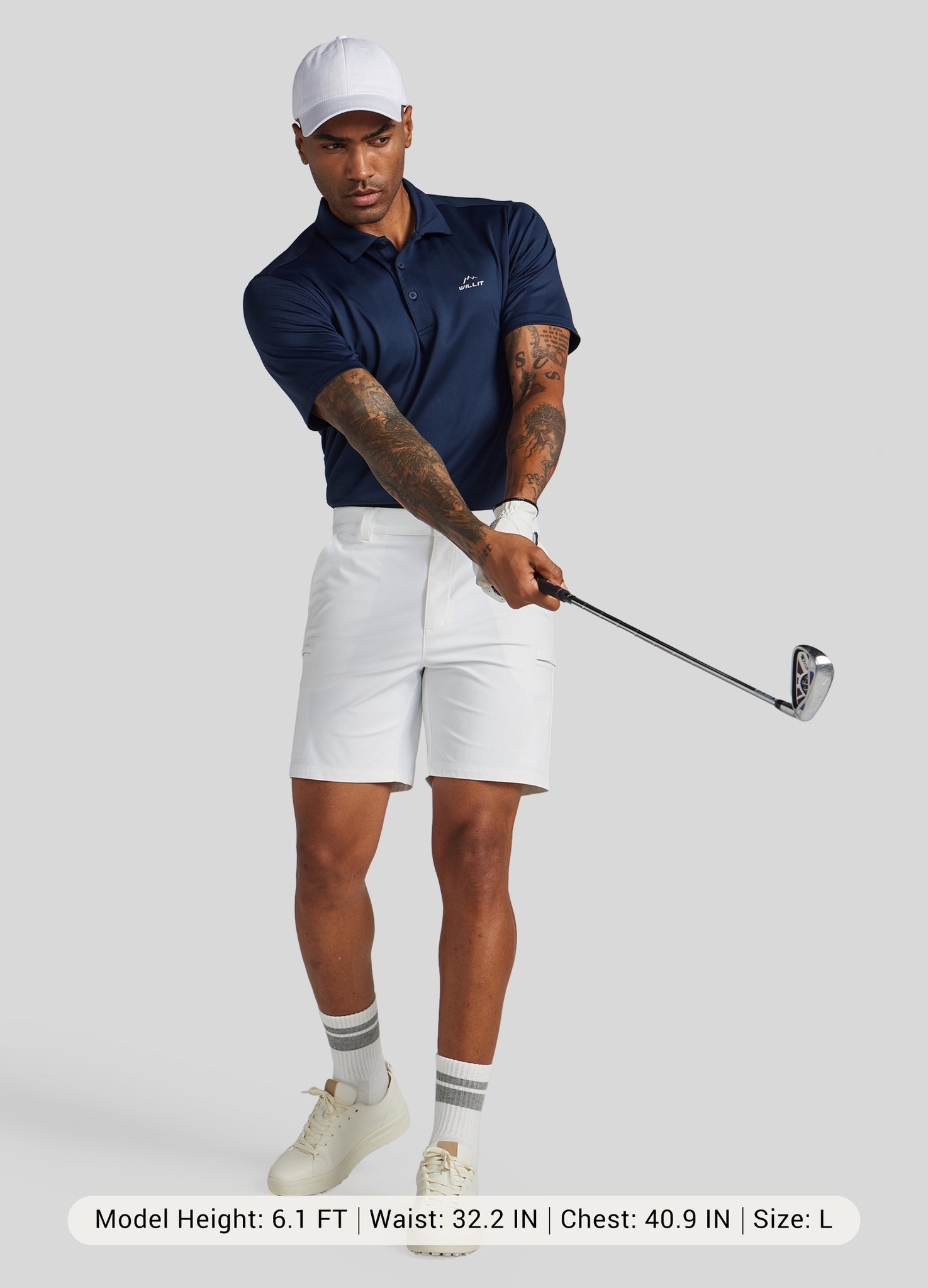 Men's Casual Golf Polo Shirt