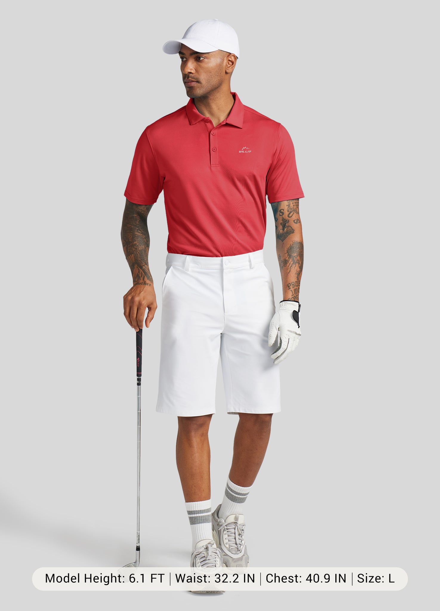 Men's Casual Golf Polo Shirt