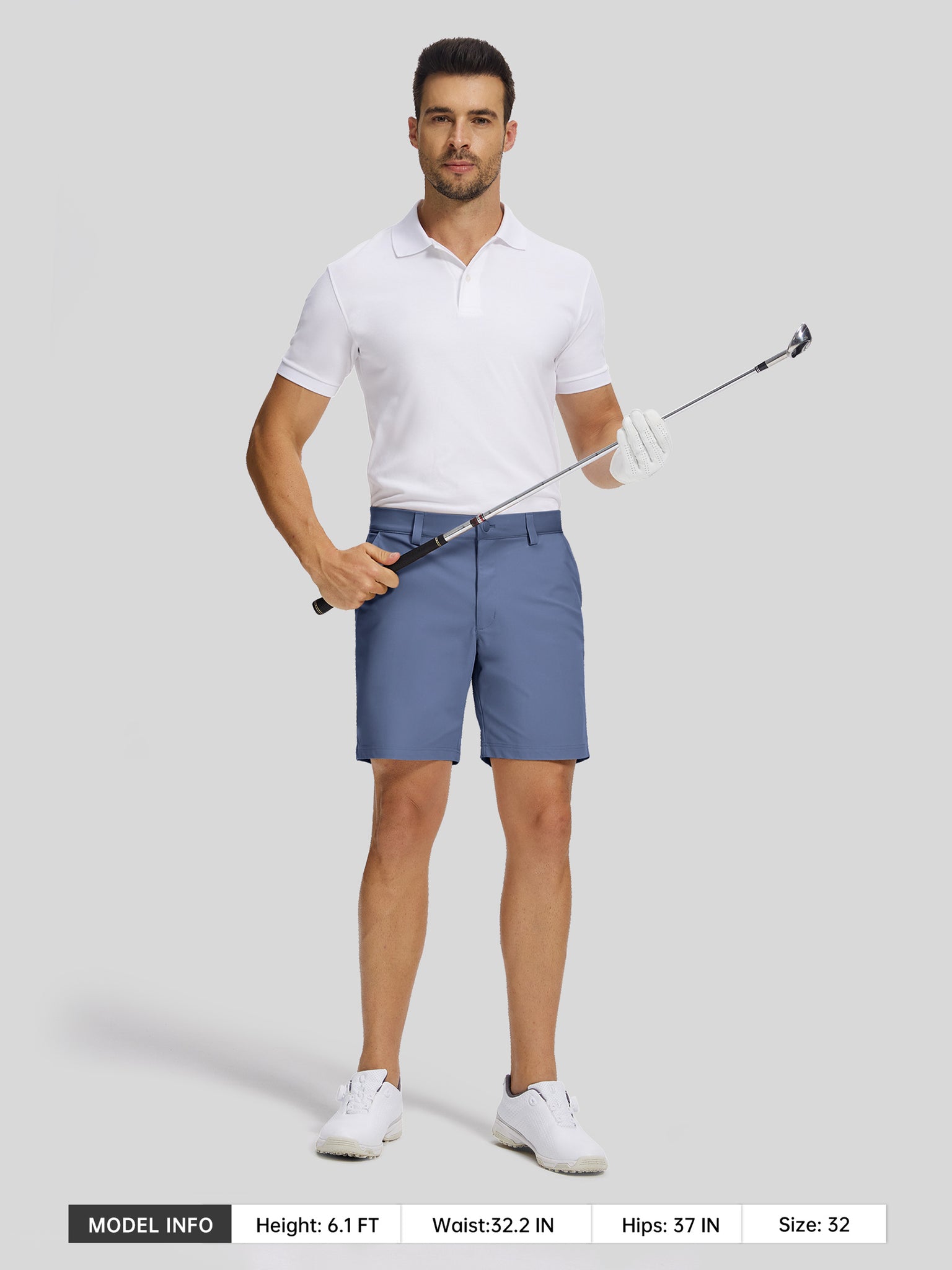 Men's Casual Golf Shorts 7 Inch