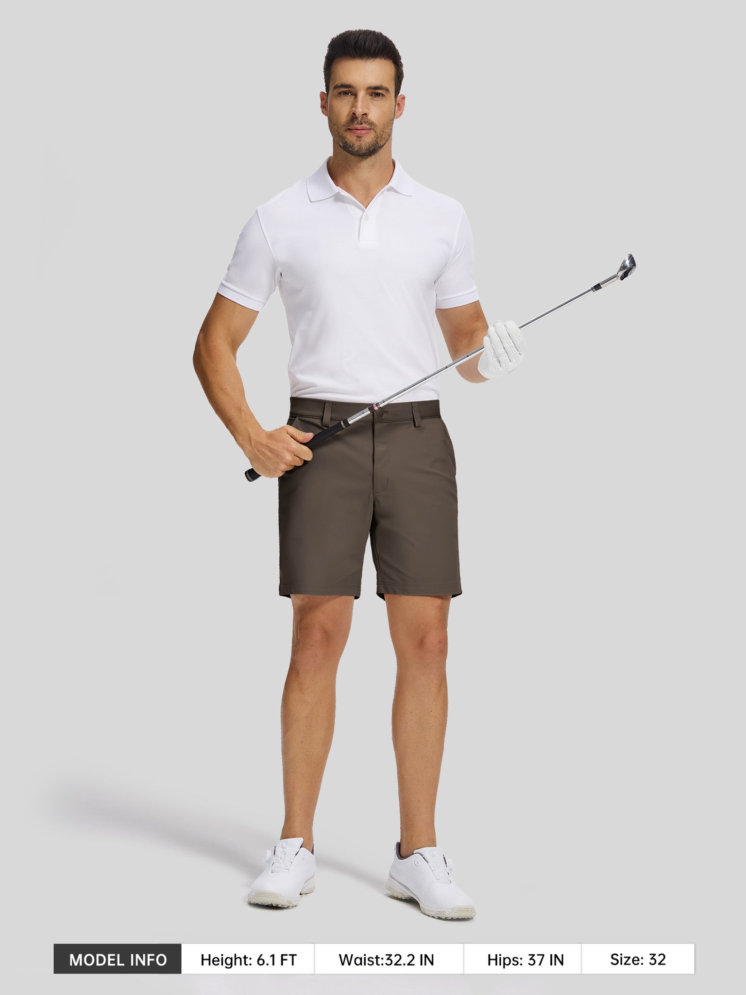 Men's Casual Golf Shorts 7 Inch