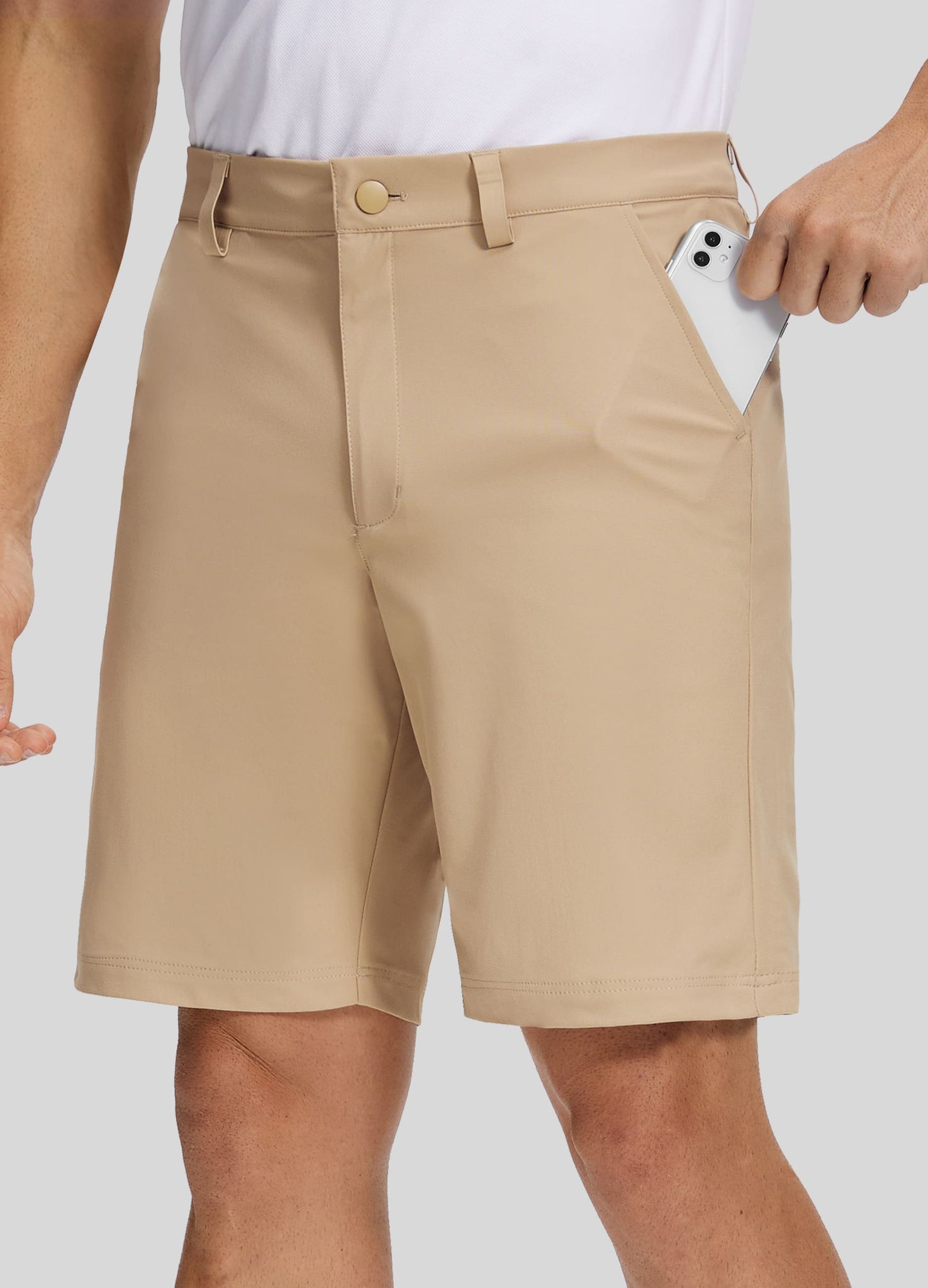 Men's Casual Golf Shorts 9 Inch