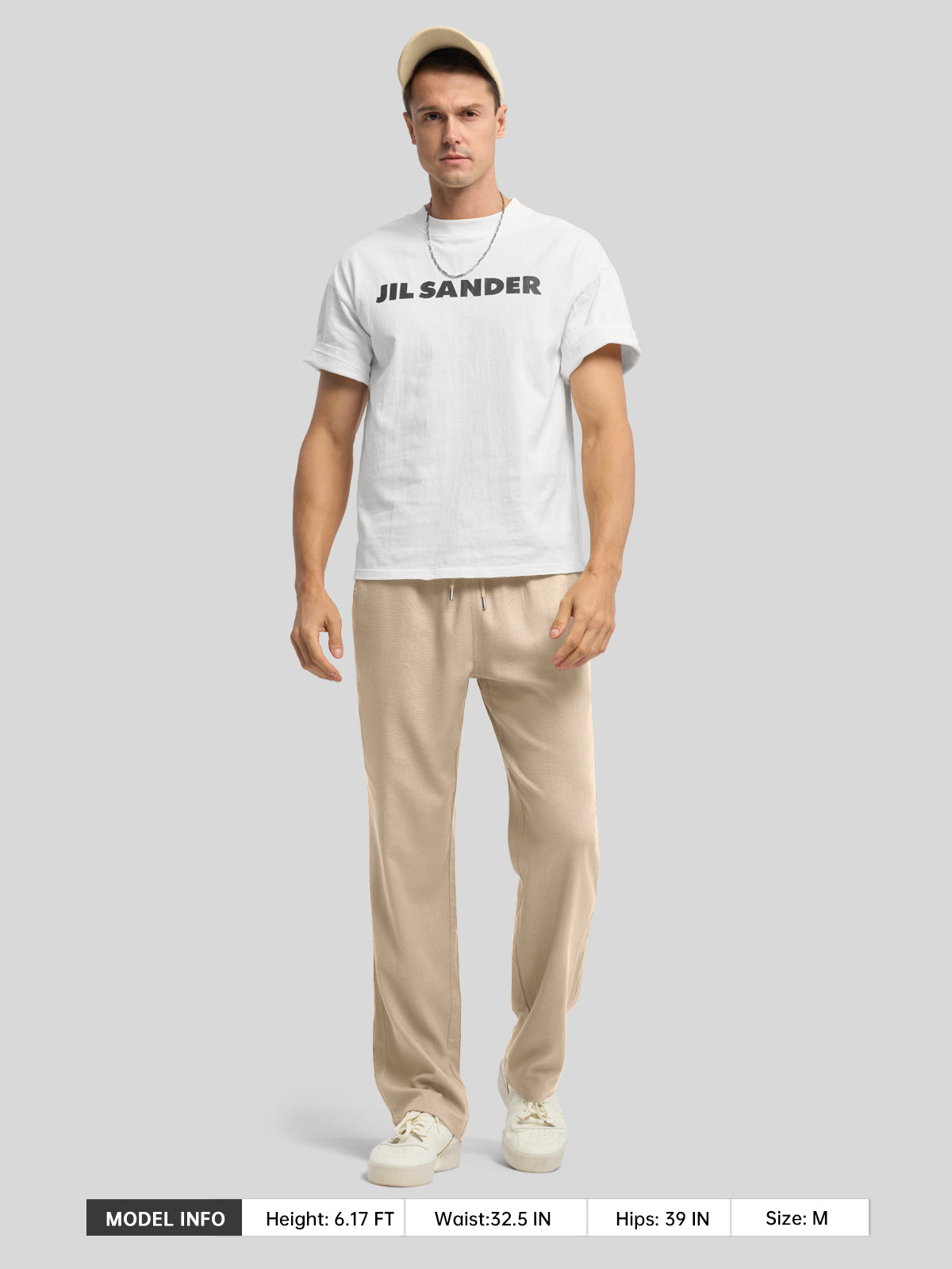 Willit Men's Casual Linen Drawstring Pants 30 In_light khaki6