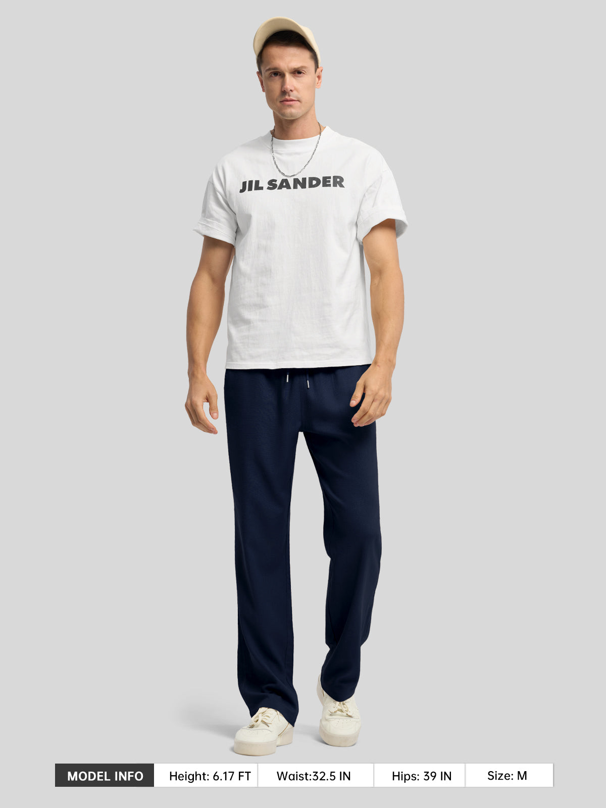 Willit Men's Casual Linen Drawstring Pants 30 In_navy6