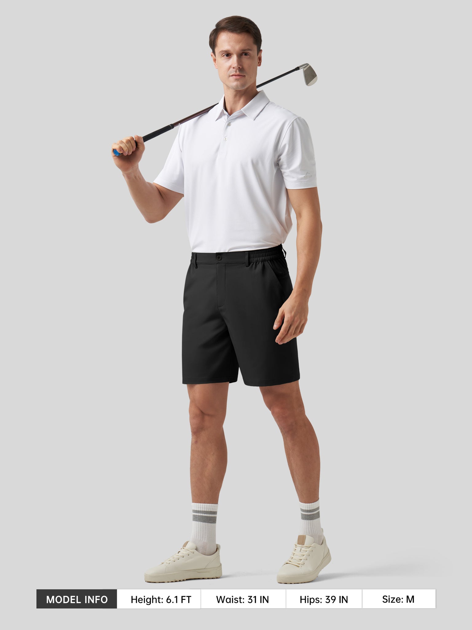 Men's Classic-Fit Stretch Golf Shorts
