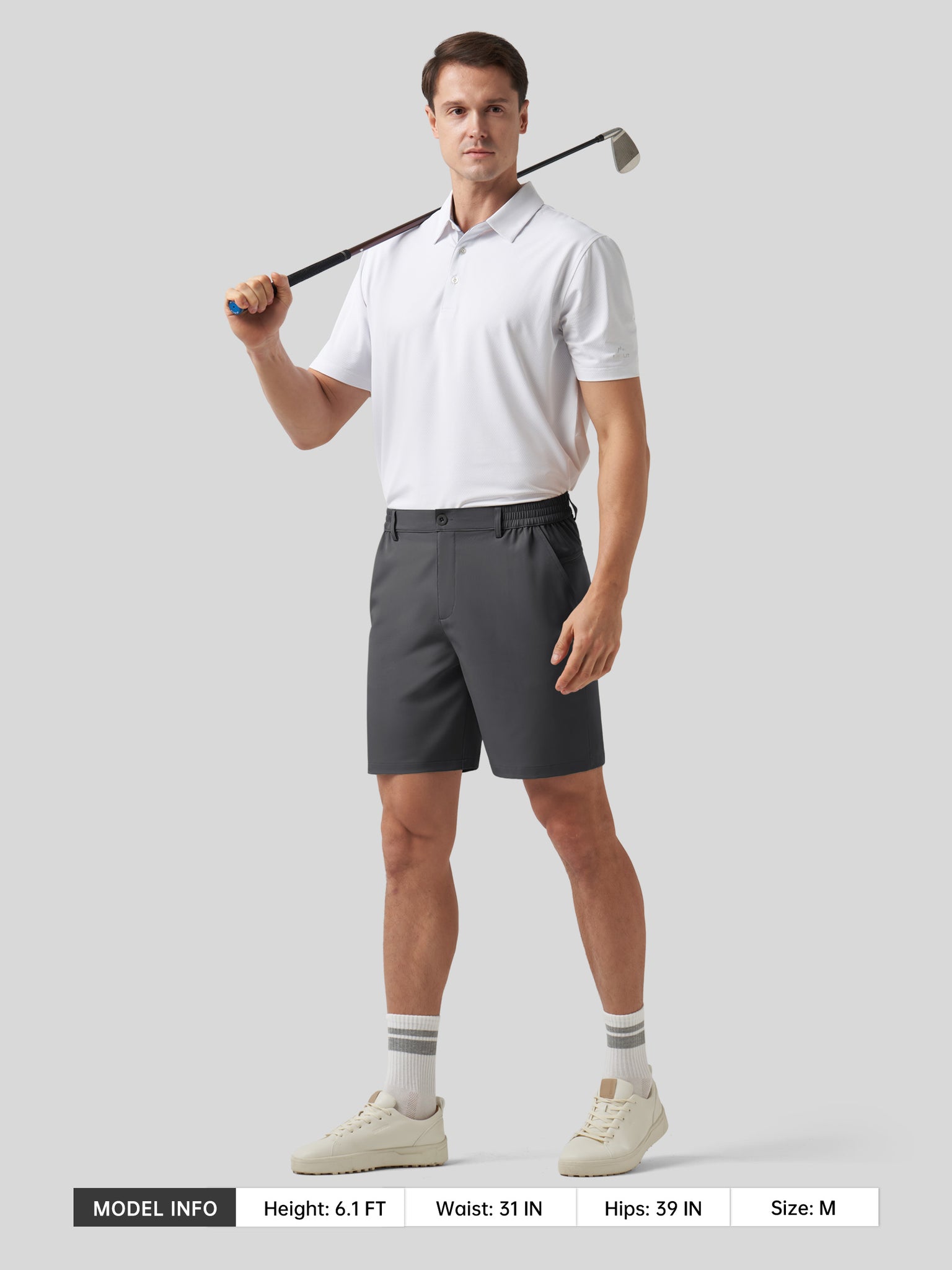 Men's Classic-Fit Stretch Golf Shorts