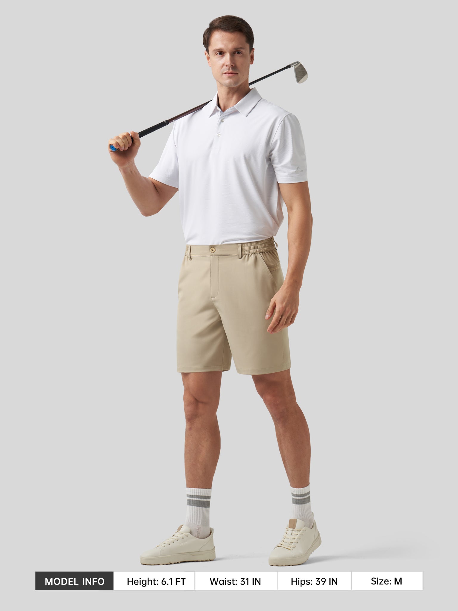 Men's Classic-Fit Stretch Golf Shorts