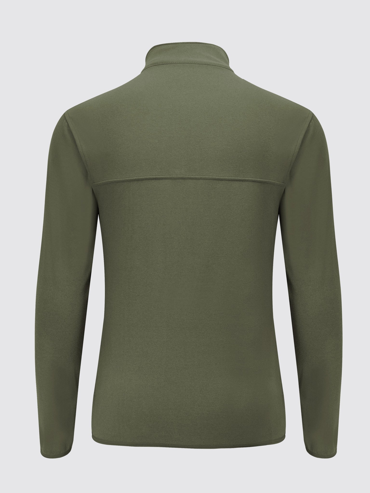 Willit Men's Fleece Pullover Lightweight Sportswear_Laydown_ArmyGreen4
