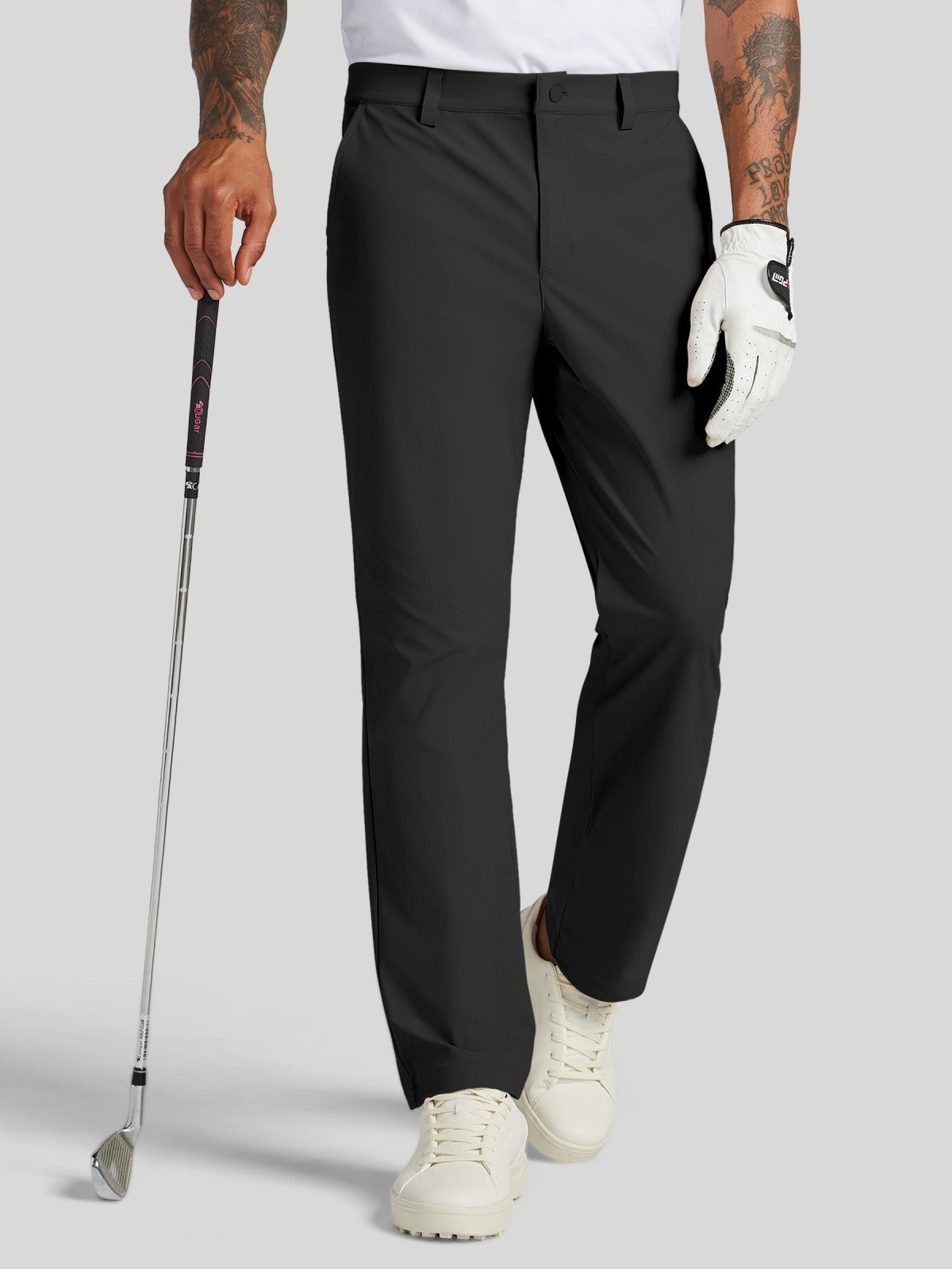 Men's Slim-Fit Golf Dress Pants 32 Inch