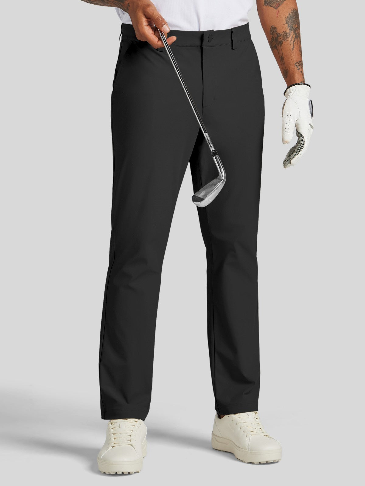 Men's Slim-Fit Golf Dress Pants 30 Inch