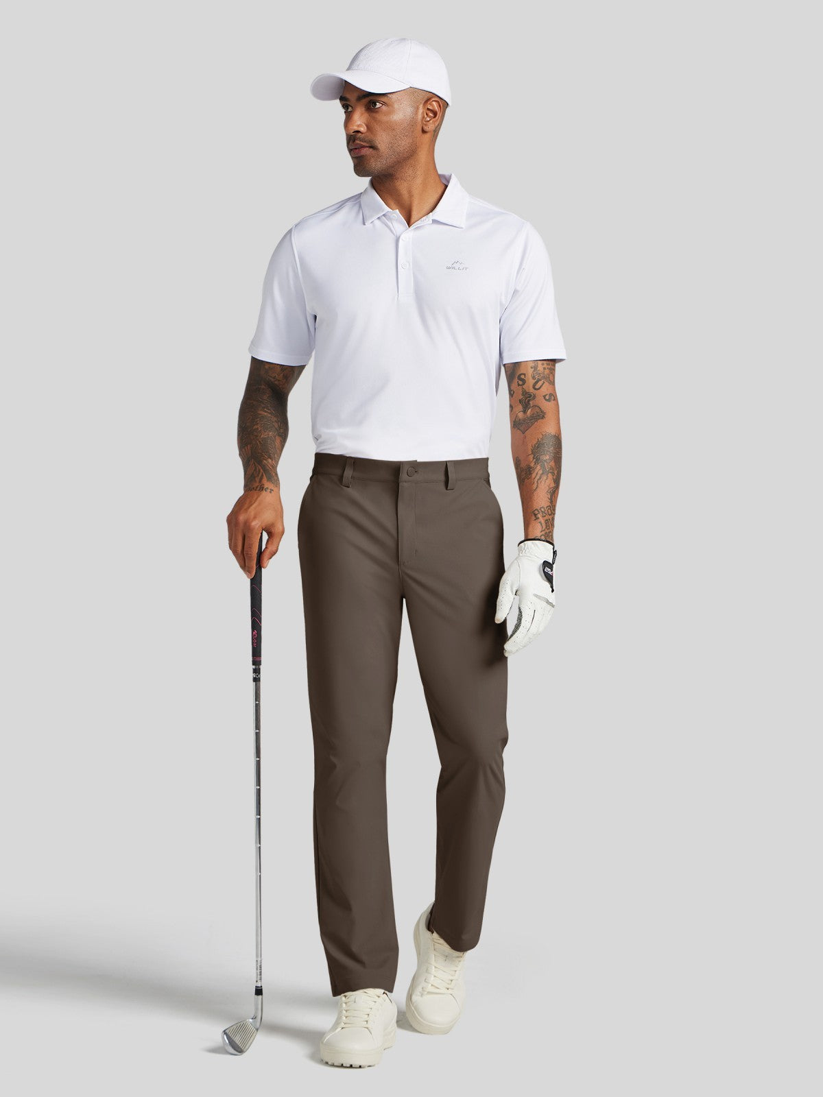 Men's Slim-Fit Golf Dress Pants 30 Inch