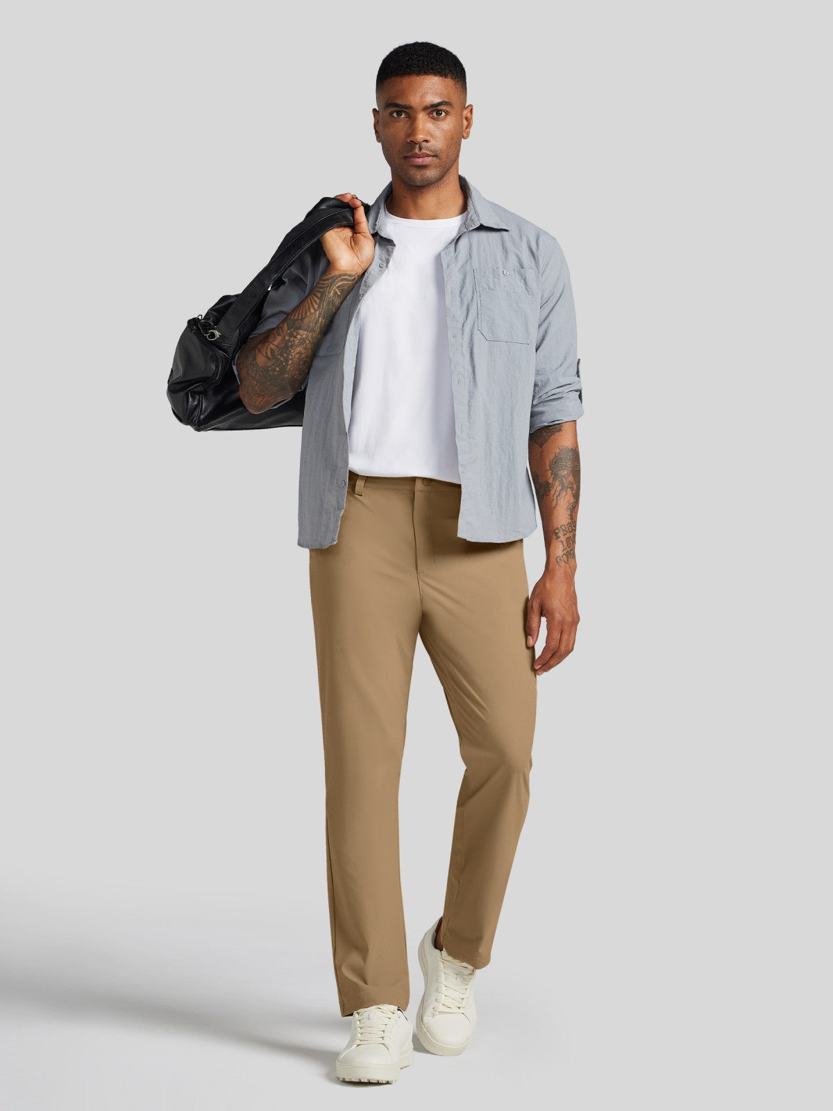 Men's Slim-Fit Golf Dress Pants 30 Inch