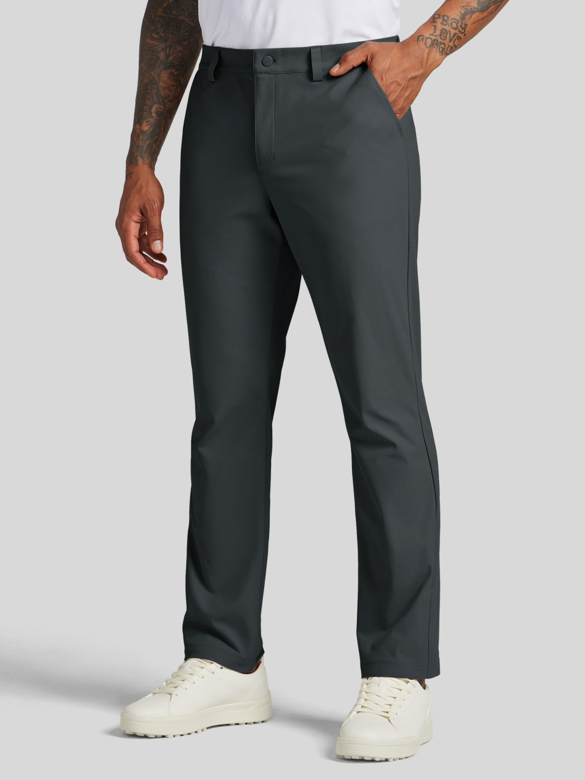 Men's Slim-Fit Golf Dress Pants 32 Inch