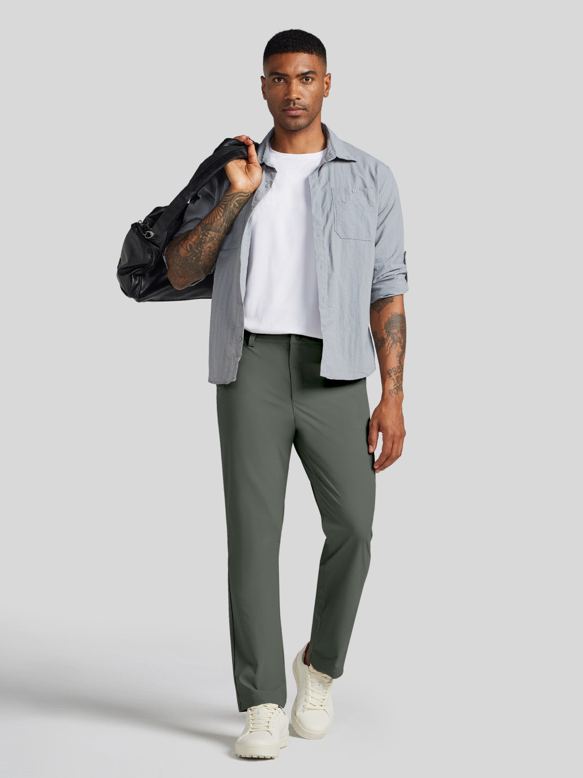 Men's Slim-Fit Golf Dress Pants 30 Inch