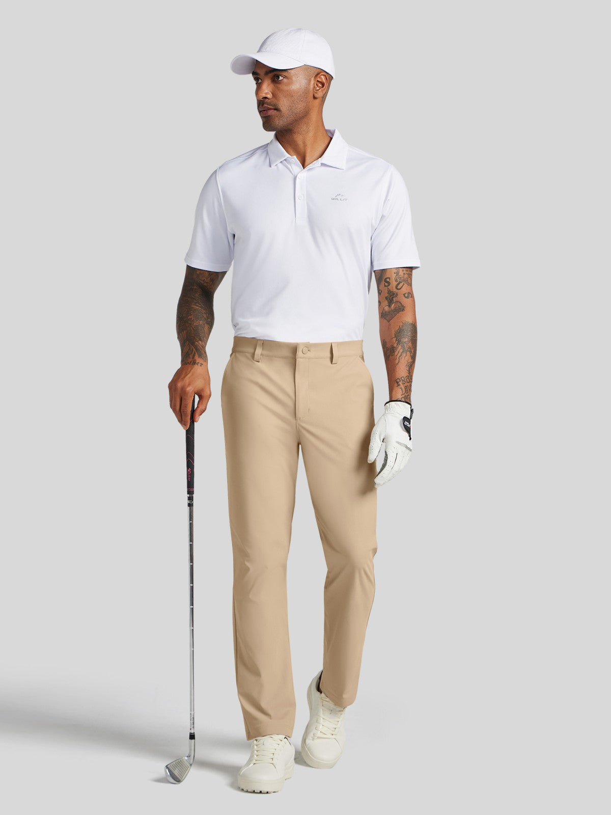 Men's Slim-Fit Golf Dress Pants 30 Inch