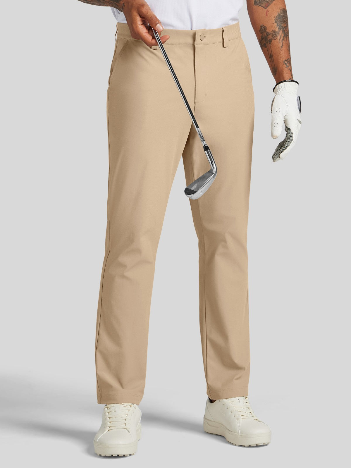 Men's Slim-Fit Golf Dress Pants 30 Inch