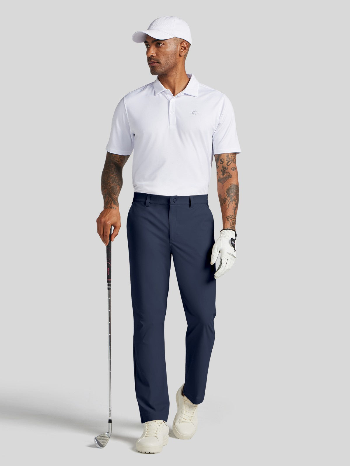 Men's Slim-Fit Golf Dress Pants 30 Inch