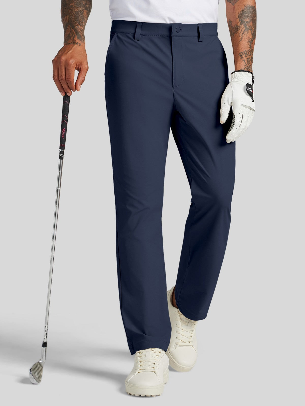 Men's Slim-Fit Golf Dress Pants 30 Inch