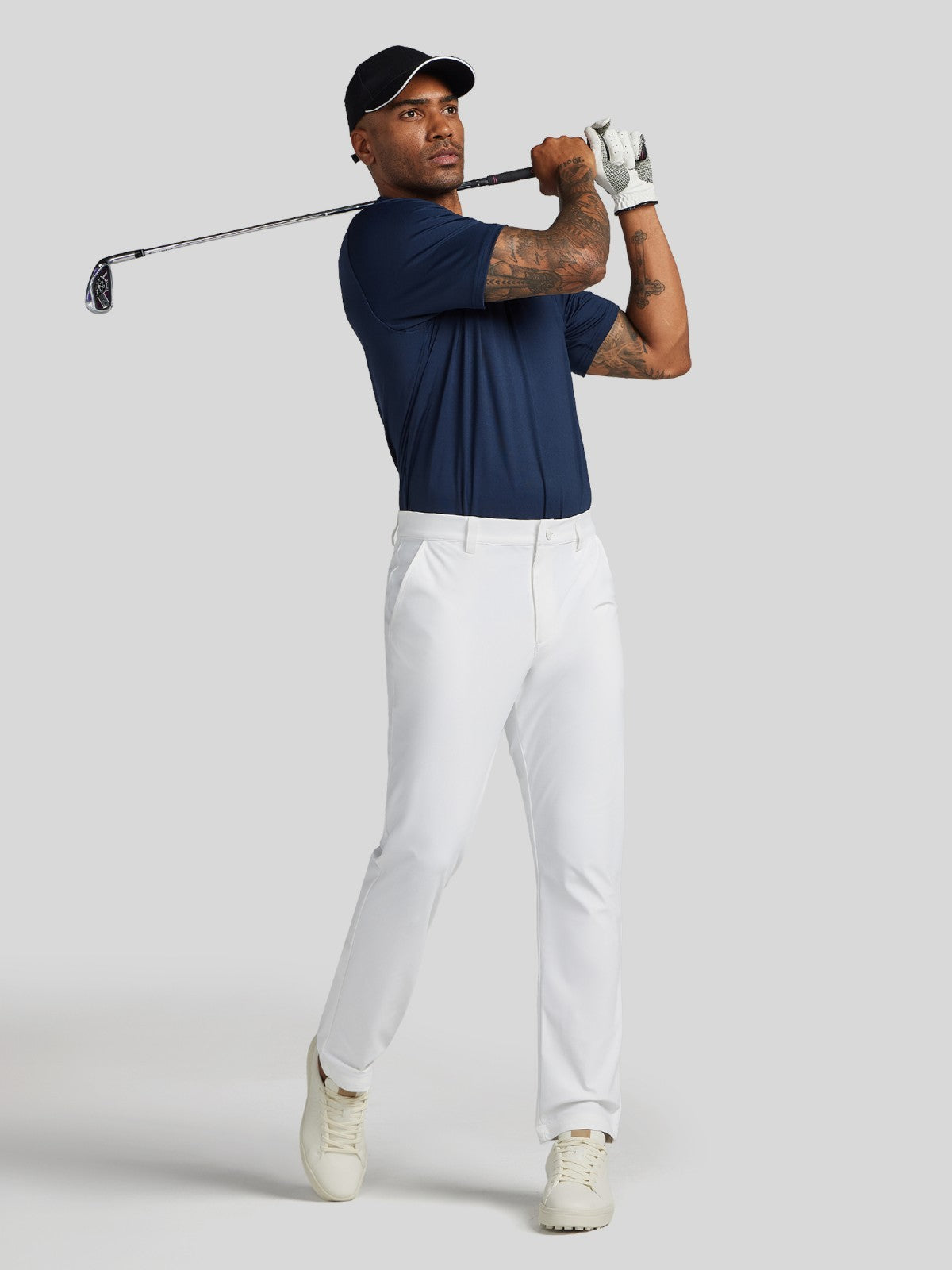 Men's Slim-Fit Golf Dress Pants 28 Inch