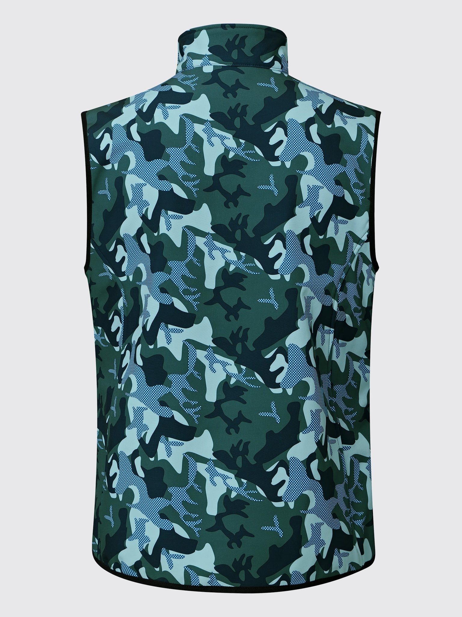 Willit Men's Softshell Vest Fleece Lined Outerwear_Camouflage2