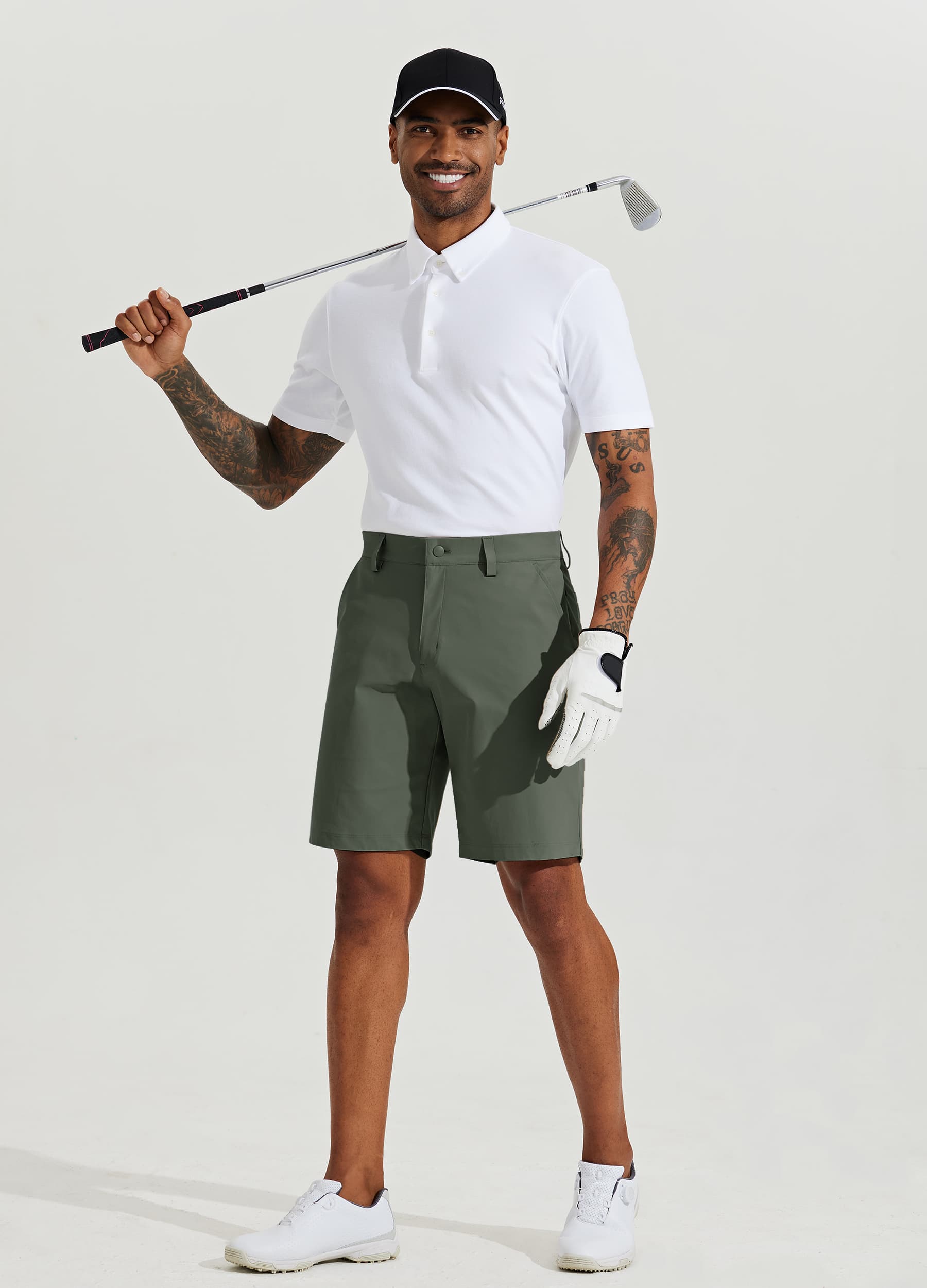Willit Men's Stretch Golf Shorts