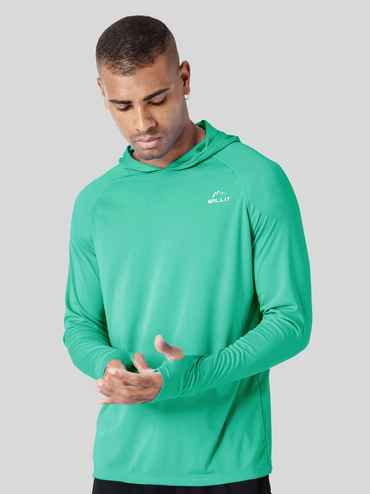Men's Sun Protection Long Sleeve Hooded Shirts