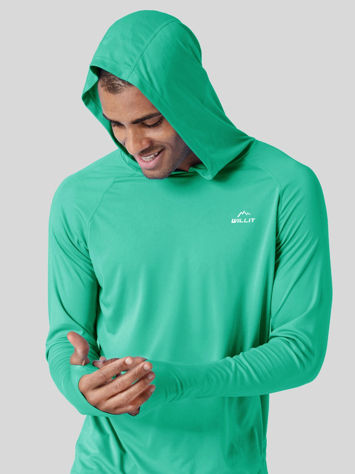 Men's Sun Protection Long Sleeve Hooded Shirts